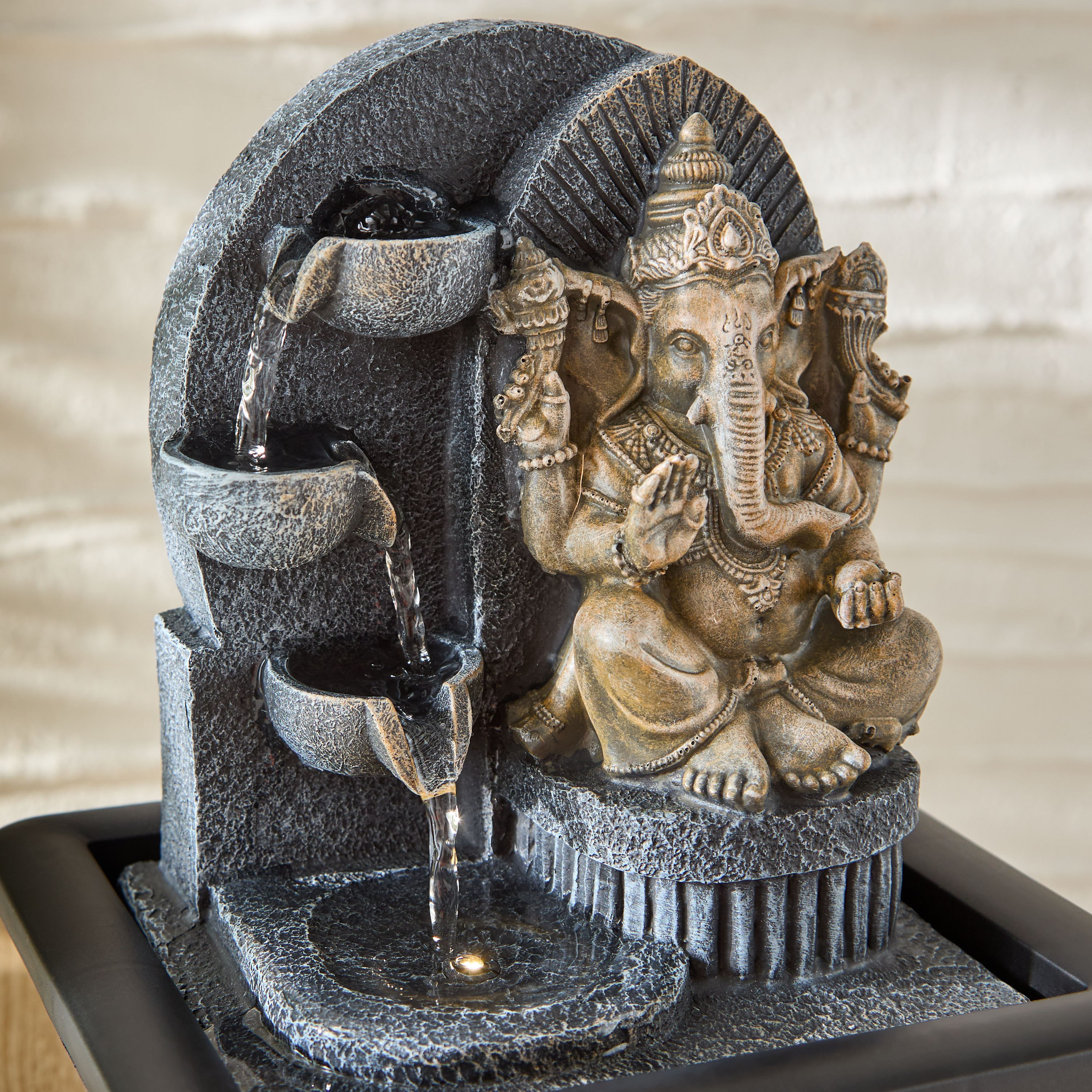 Belen Ganesha Fountain with LED - 27x17x25 cm-PROMO_HB_AE_B1G1_250925-image-3