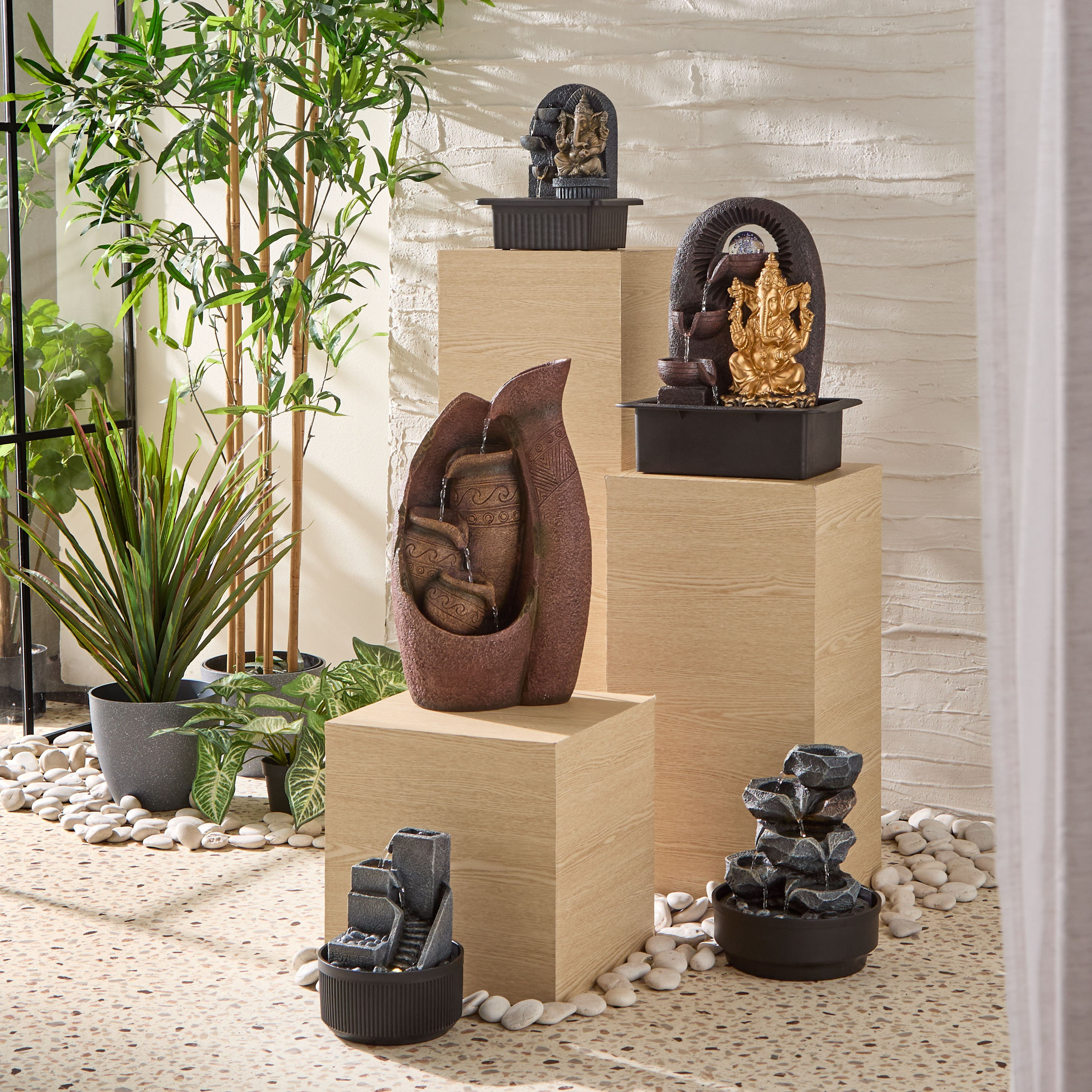 Belen Ganesha Fountain with LED - 27x17x25 cm-PROMO_HB_AE_B1G1_250925-image-4