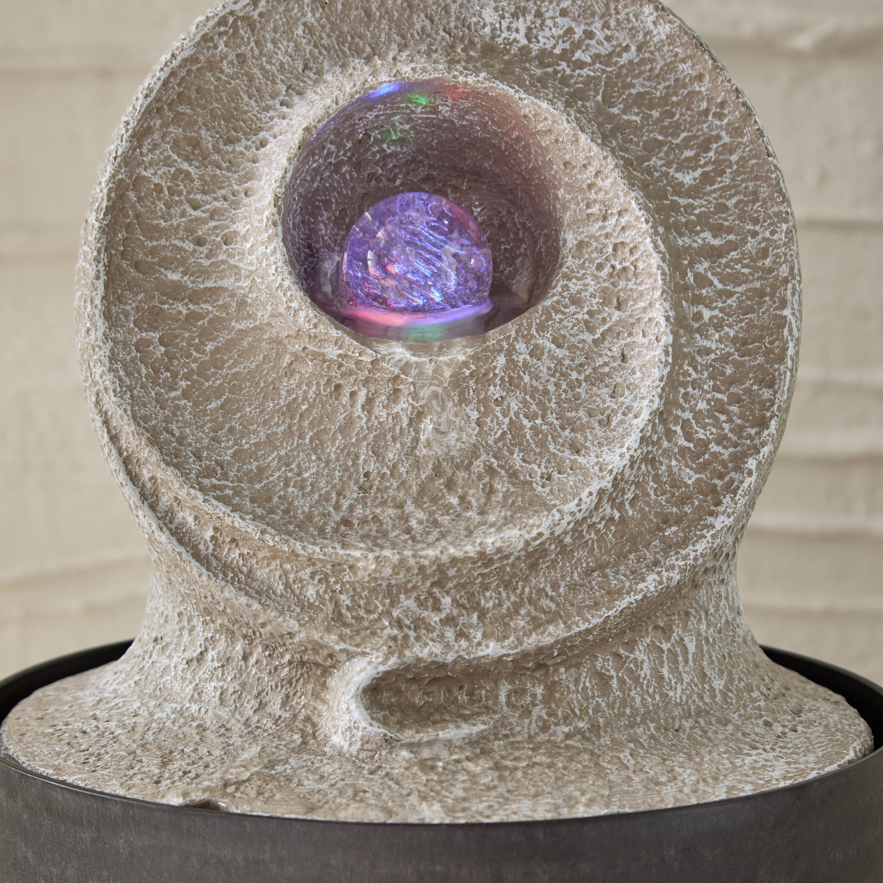 Belen Modern Fountain with Rolling Ball and LED Light - 25x20x30 cm-PROMO_HB_AE_B1G1_250925-image-3