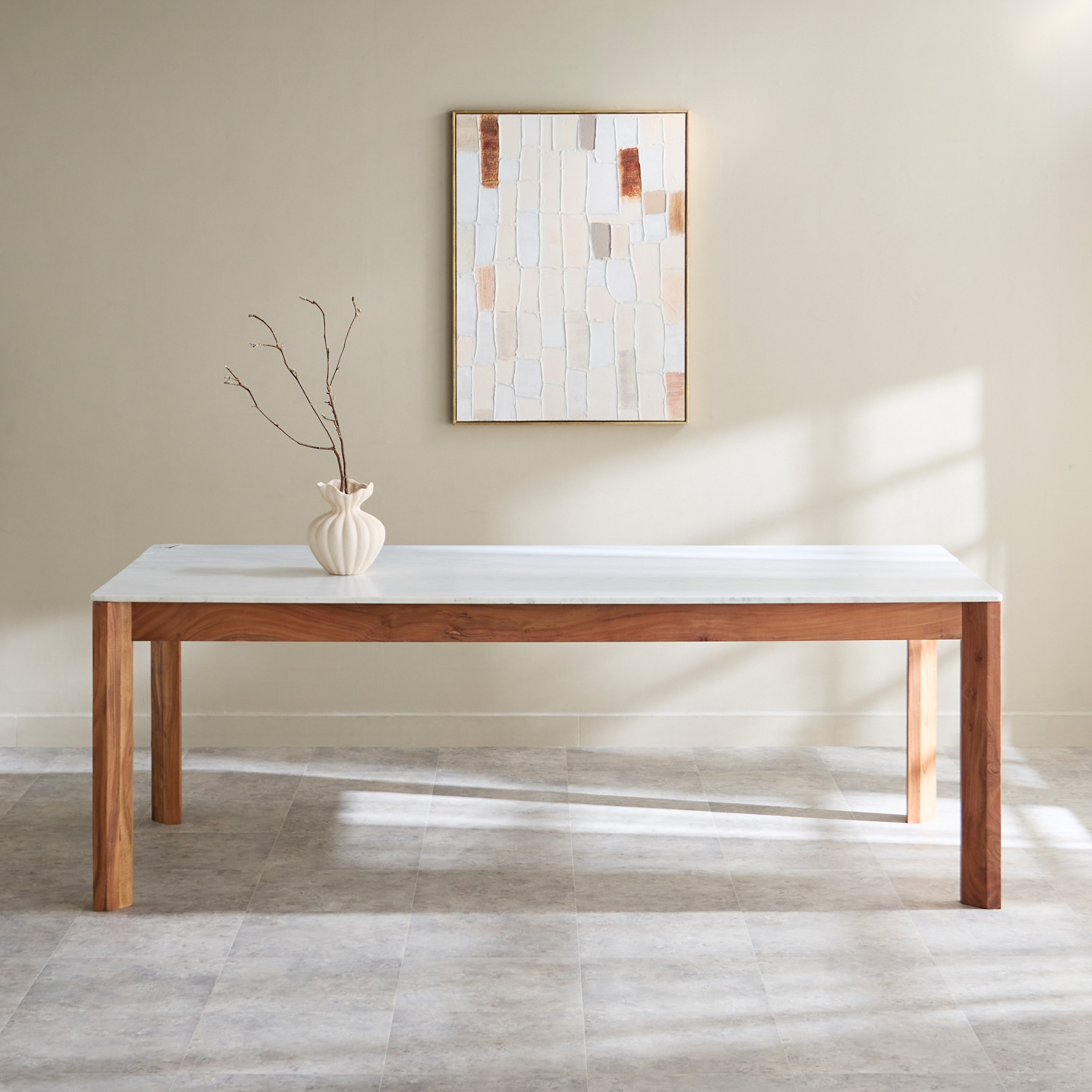 Vendra Midtown 8-Seater Genuine Marble Top Dining Table-PROMO_HB_SA_HBX10_TH1000_NEW_031025-image-2