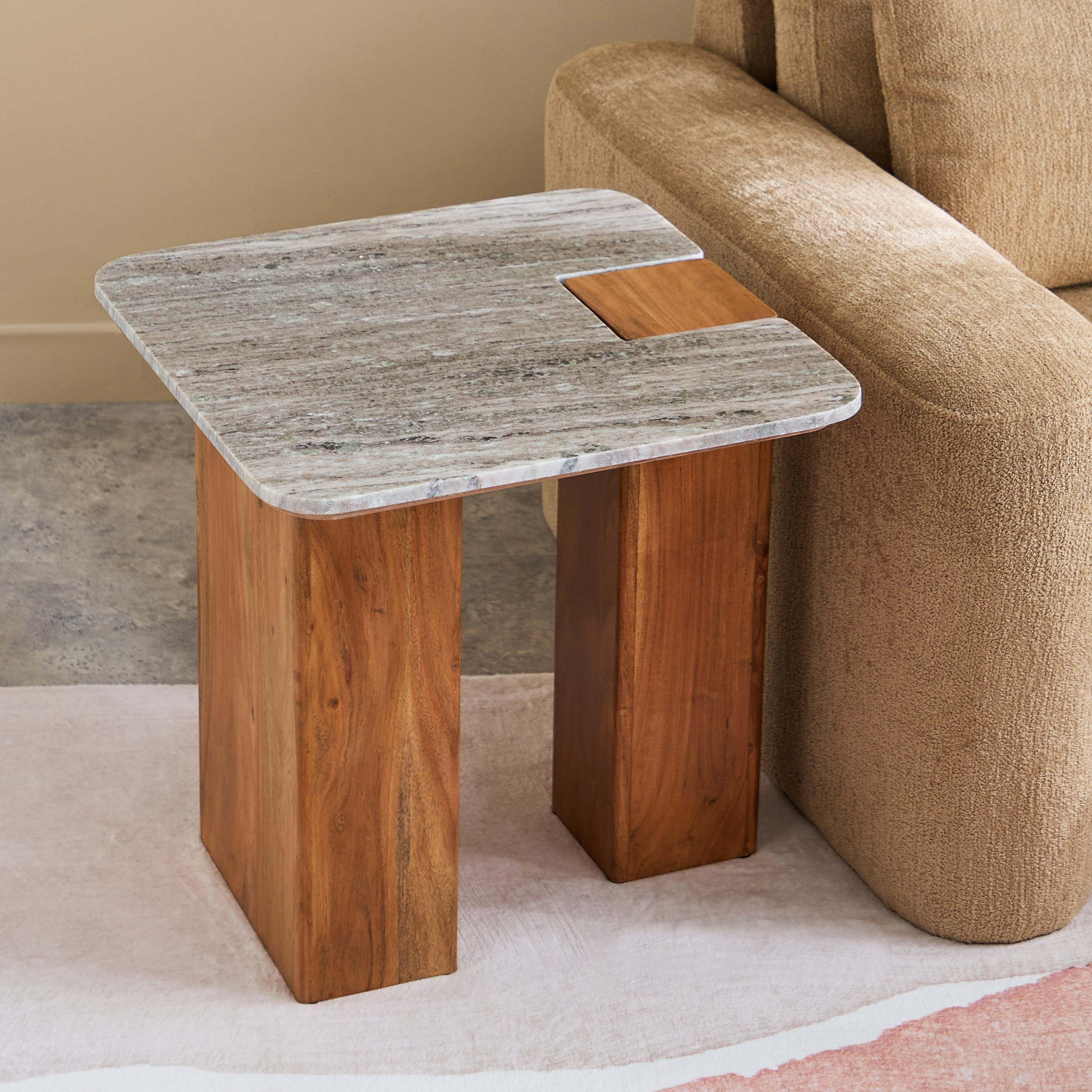 طاولة جانبية بسطح رخام طبيعي من كافون سيول-hbxfurniture-livingroom-endtables-image-2
