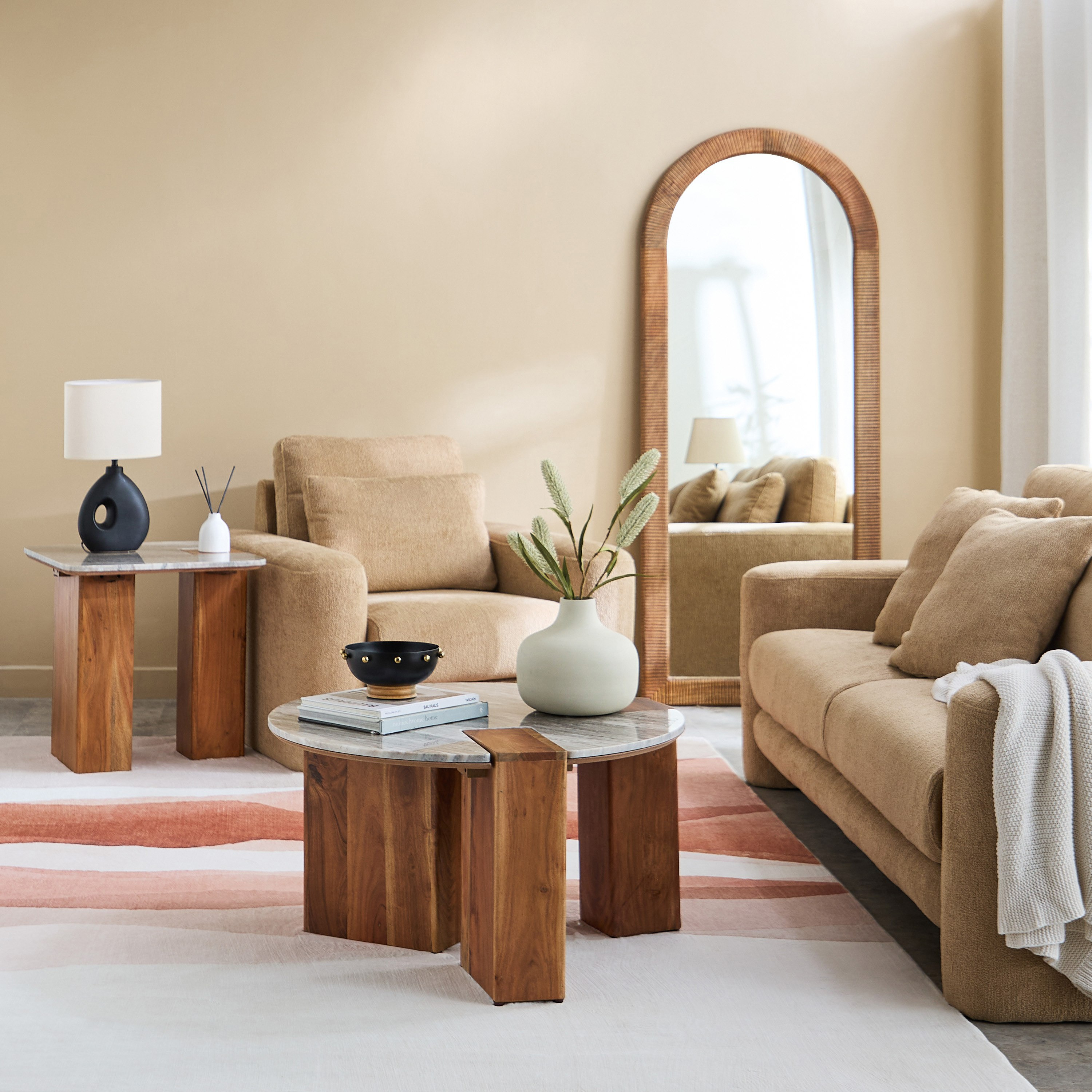 طاولة جانبية بسطح رخام طبيعي من كافون سيول-hbxfurniture-livingroom-endtables-image-5