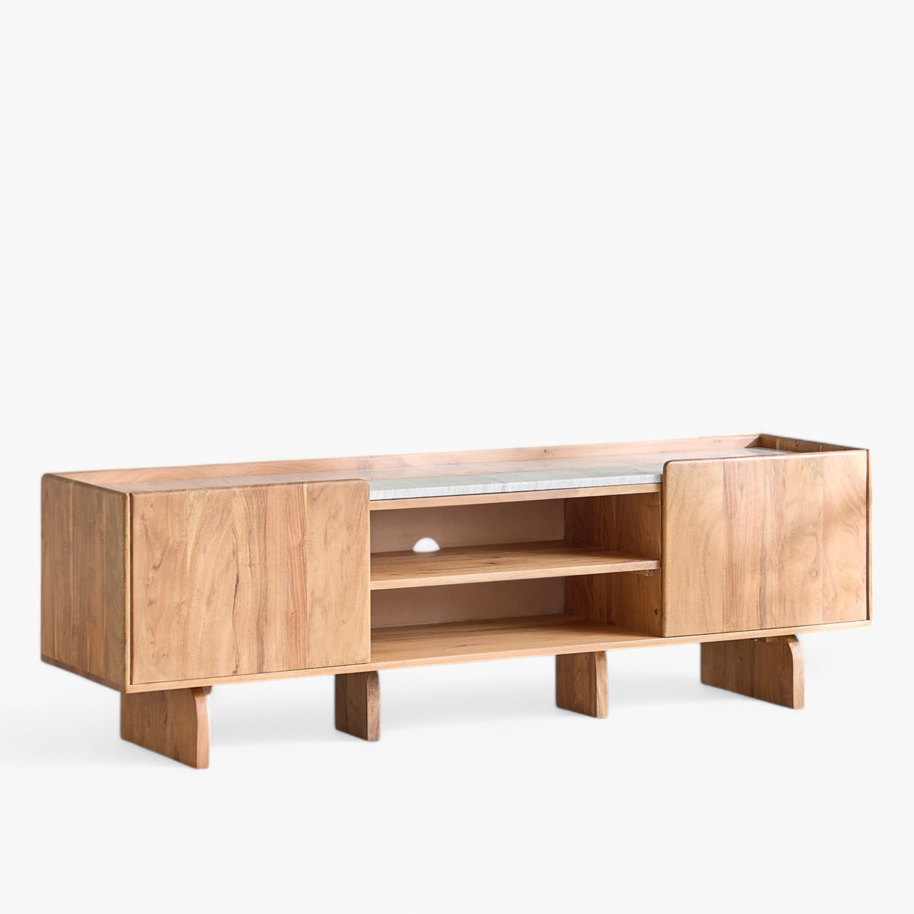 Cavon Seoul 1.6-meter Genuine Marble Top TV Unit for TVs up to 70-inch-hbxlivingroom-mediaunitsandstorage-tvunits-image-11