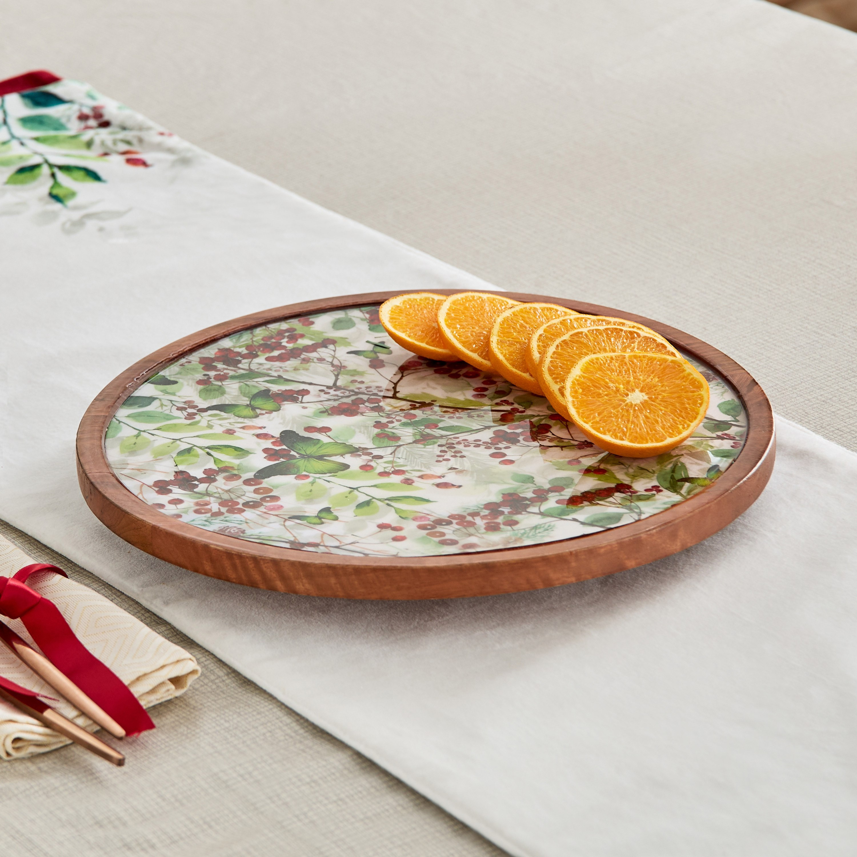 صينية دوارة من بيري - 39 سم-hbxdecorandfurnishings-tabletop-serveware-image-1