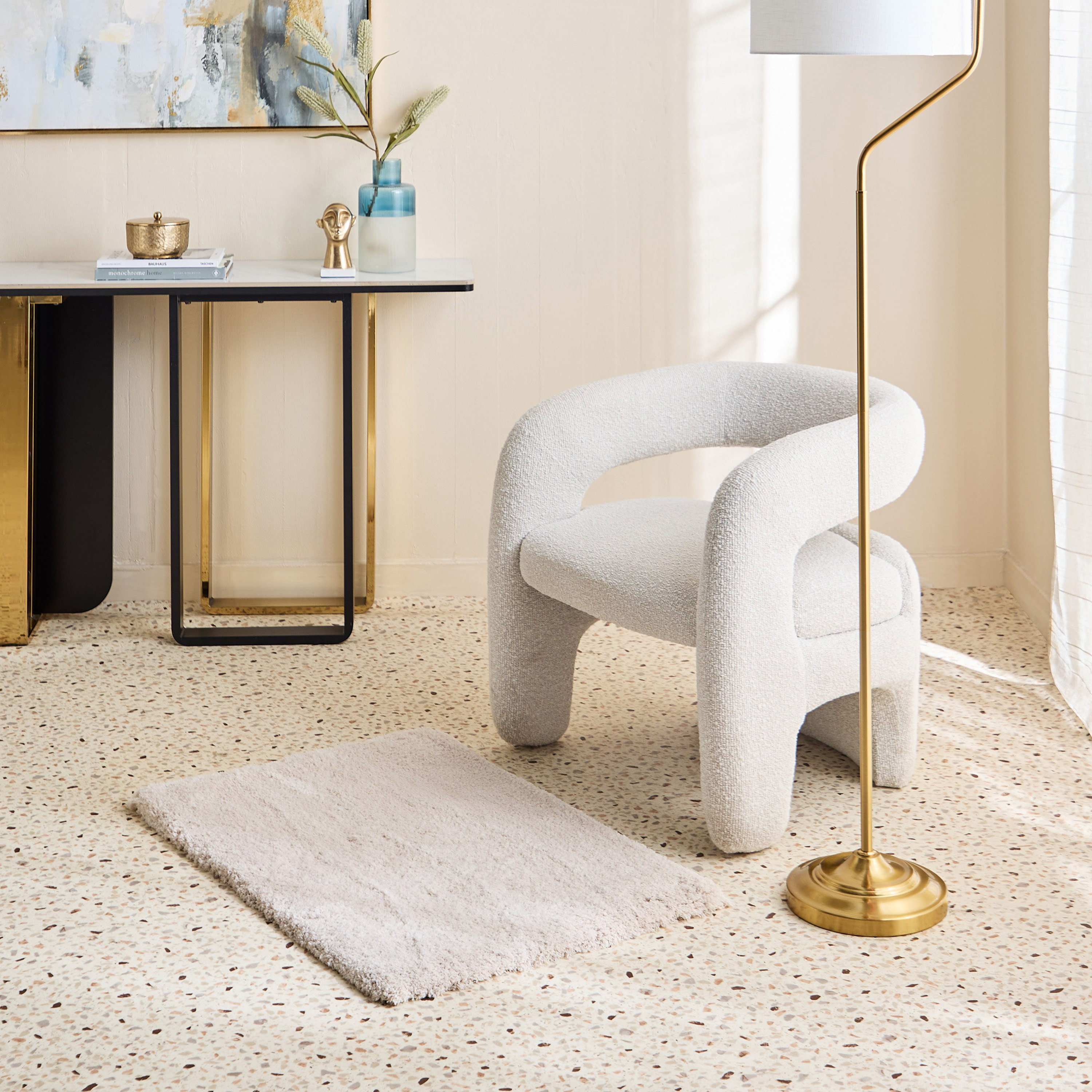 Macio Supersoft Shaggy Rug - 60x90 cm-hbxdecorandfurnishings-floorcoverings-rugs-image-1