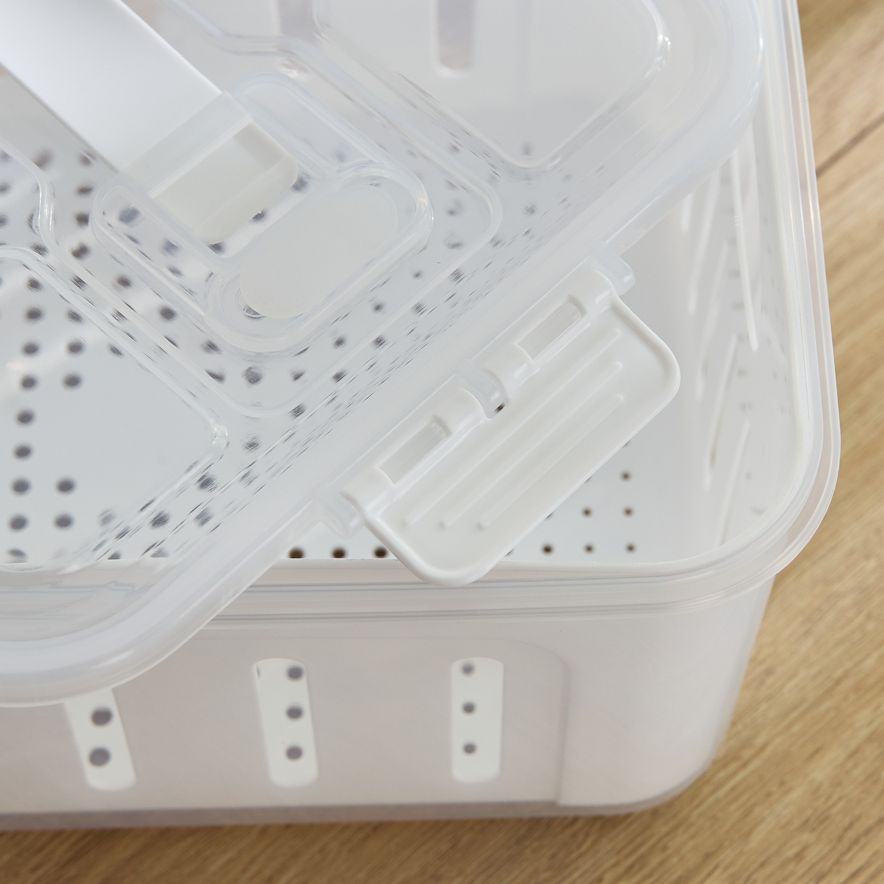 علبة بمشبك إغلاق مع فتحات تصريف من سيستيماتيكو - 1000 مل-hbxhomeware-hbxkitchen-image-3