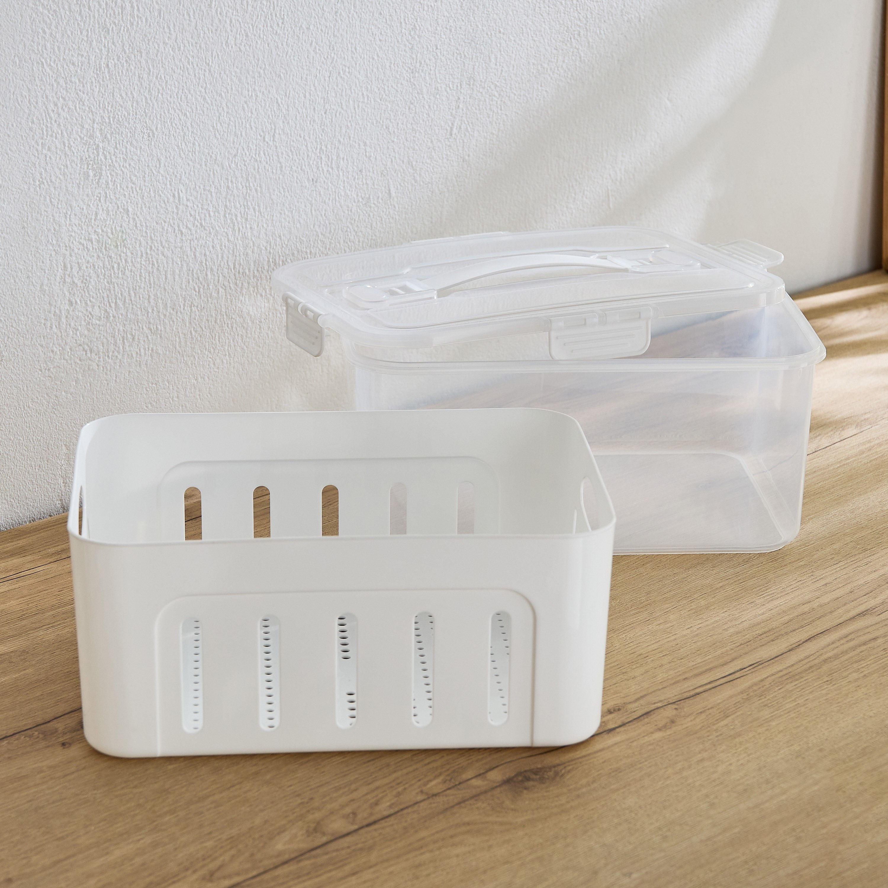 Sistematico Clip Lock Canister with Drainage - 6000 ml-hbxhomeware-hbxkitchen-image-2
