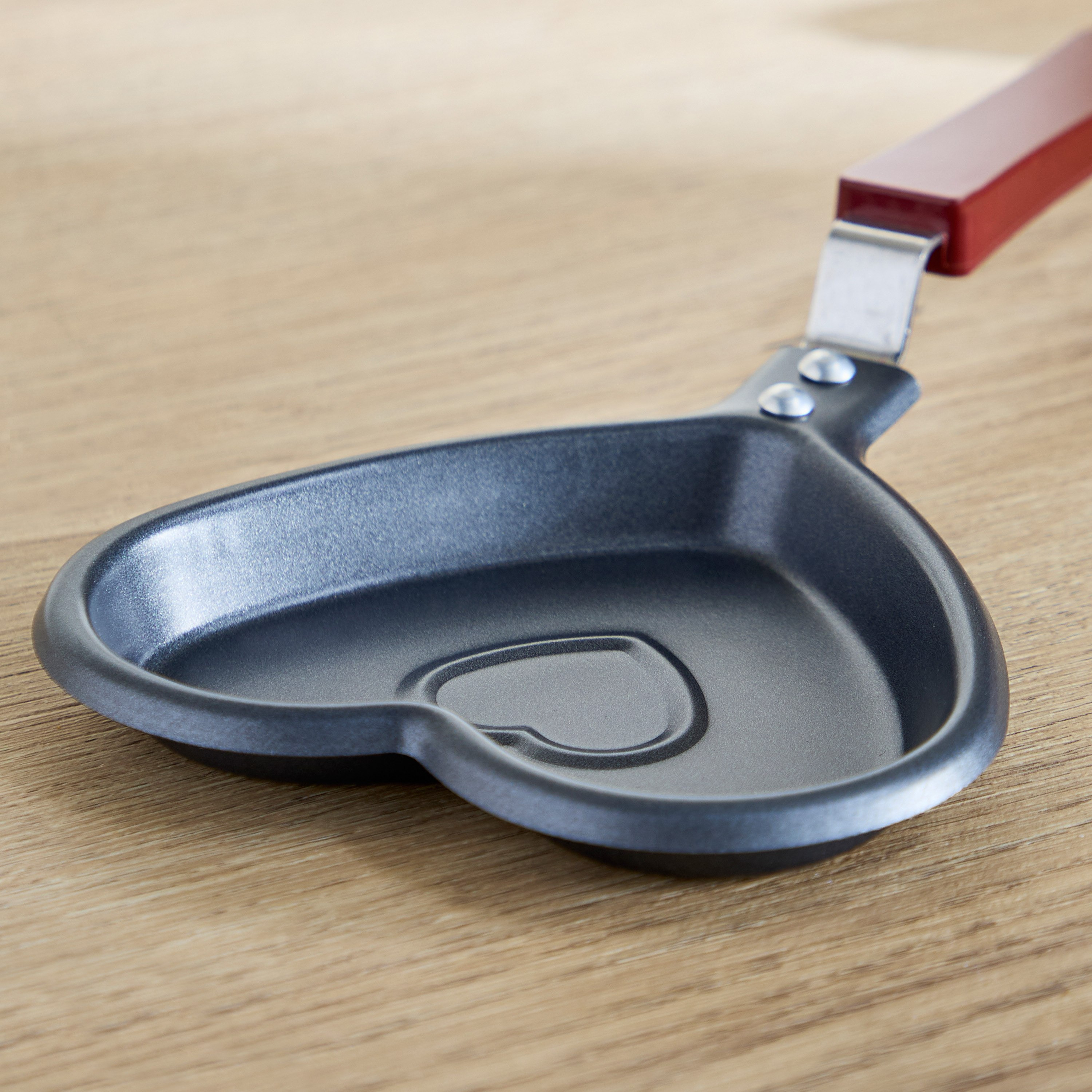 Black Series Heart Shape Mini Pan - 12.5 cm-hbxkitchen-kitchenware-foodpreparation-image-3