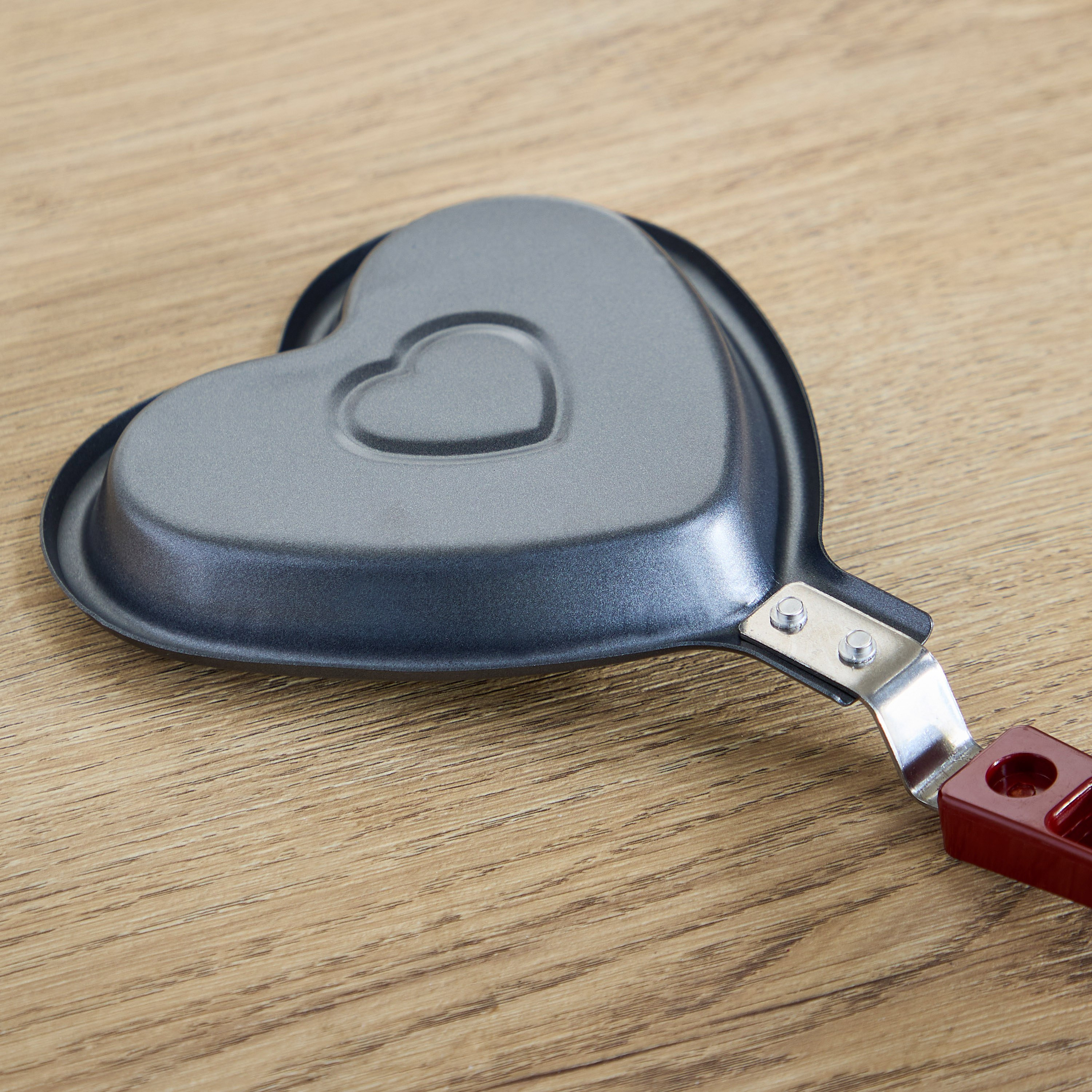 Black Series Heart Shape Mini Pan - 12.5 cm-hbxkitchen-kitchenware-foodpreparation-image-4