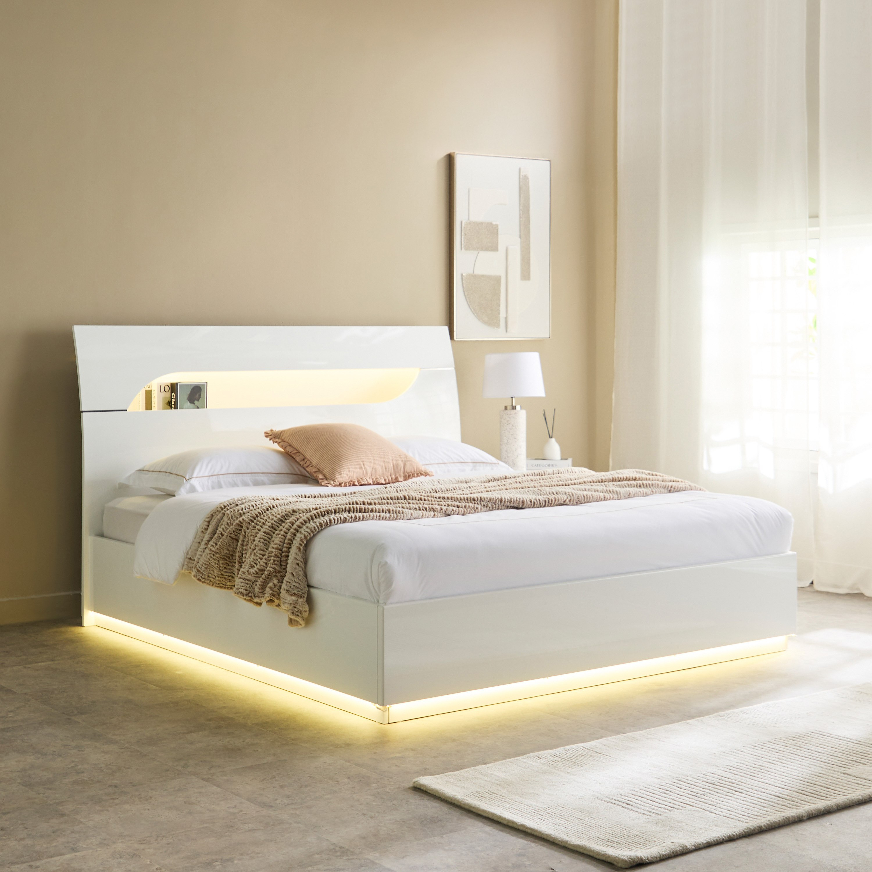 Dixon 5-Piece High Gloss King Bedroom Set - 180x200 cm-PROMO_HB_SA_HBX10_TH1000_NEW_031025-image-2