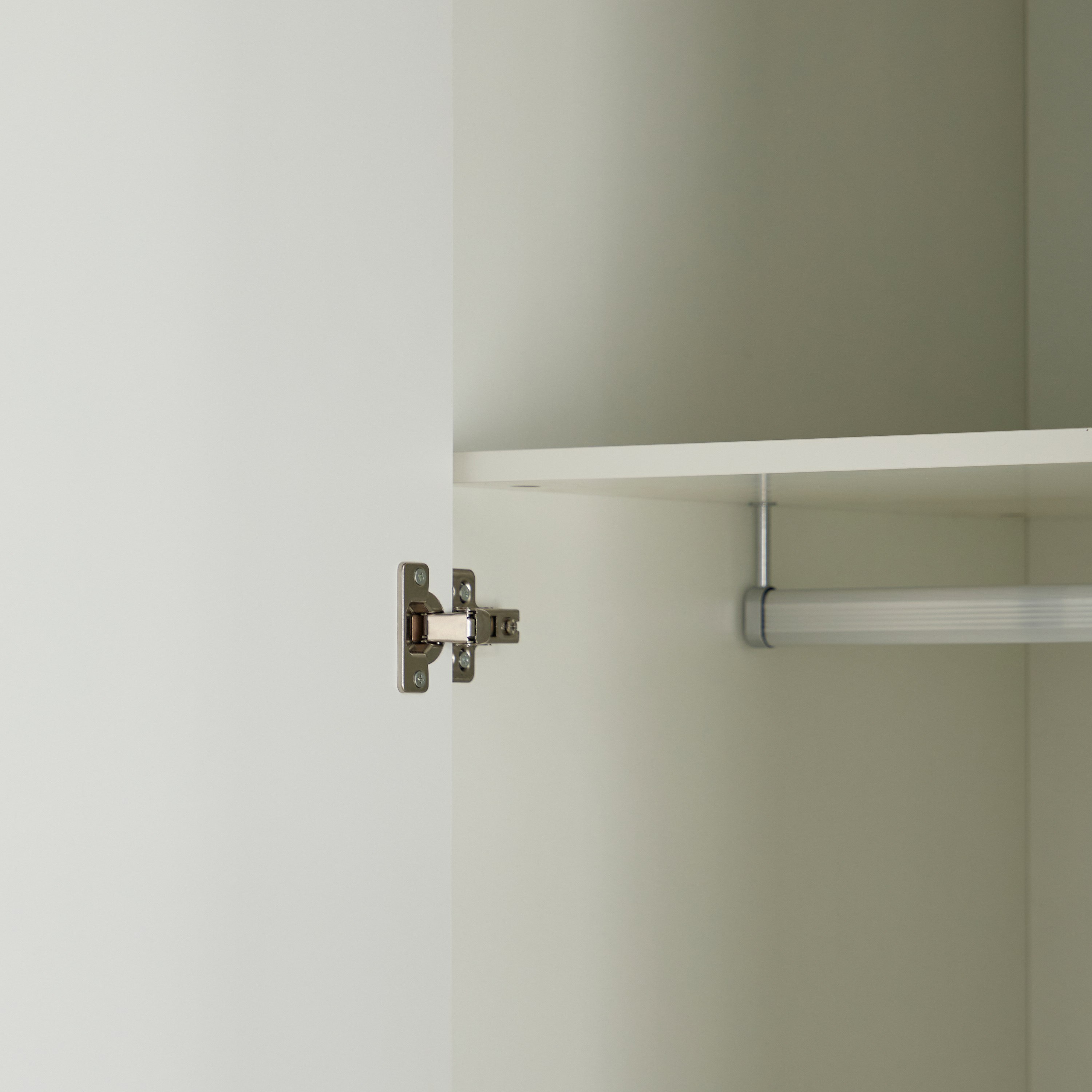 Dixon 6-Door High Gloss Wardrobe with 2 Drawers and Mirror-hbxfurniture-wardrobes-image-7