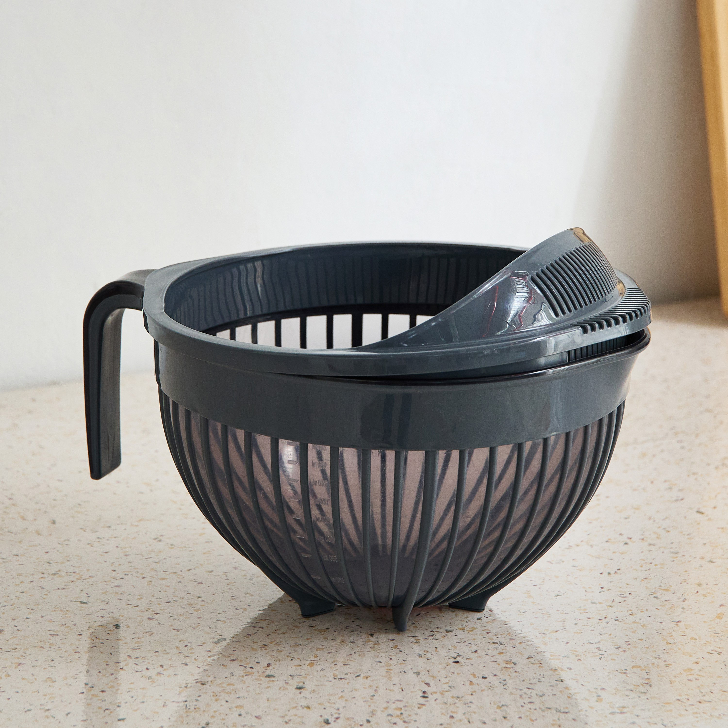 مصفاة أرز لينيا من فولي لايف - 3 لتر-hbxkitchen-kitchenware-kitchenaccessories-image-1
