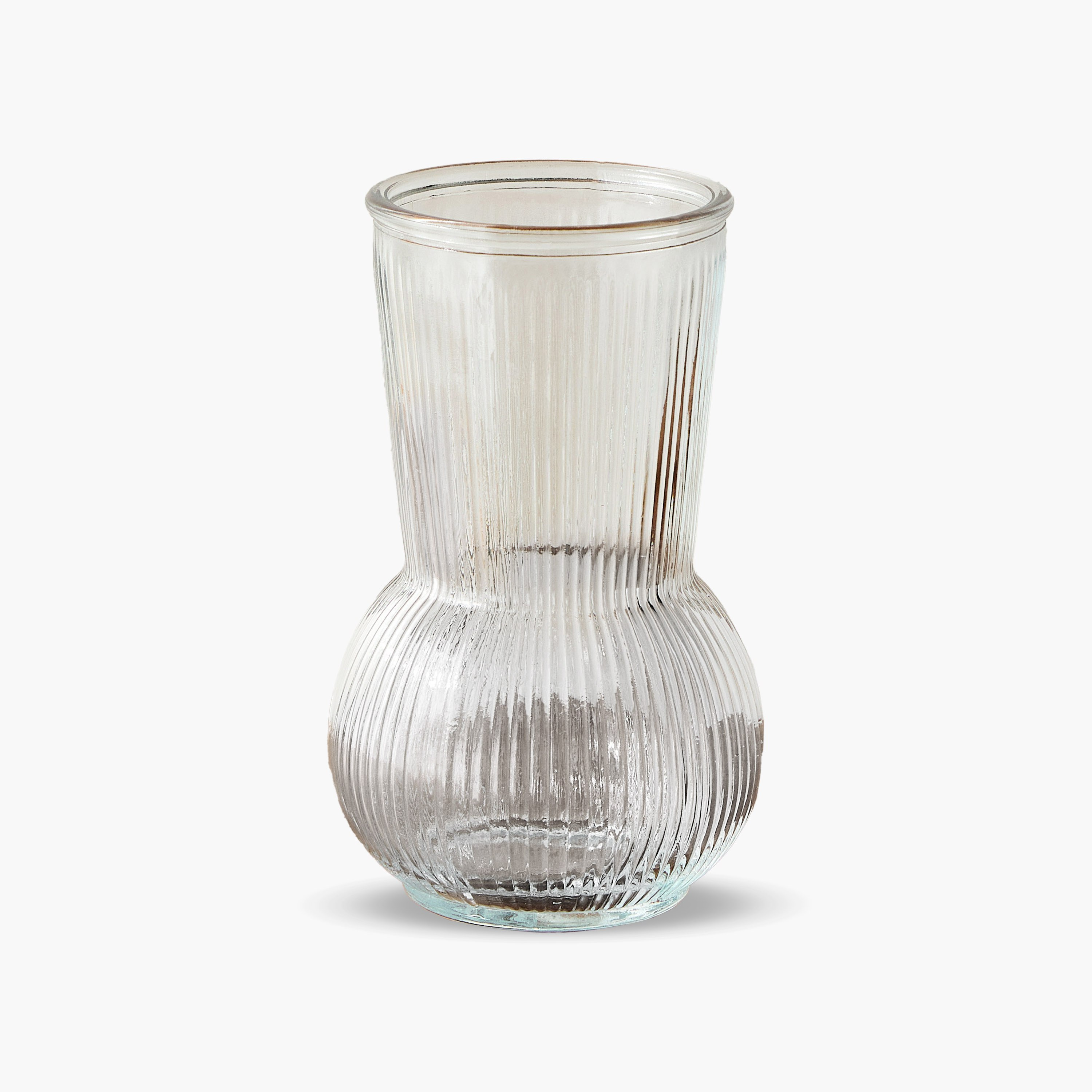 مزهرية زجاج شفافة - 11.5x11.5x19 سم-hbxhomeware-hbxdecorandfurnishings-image-5