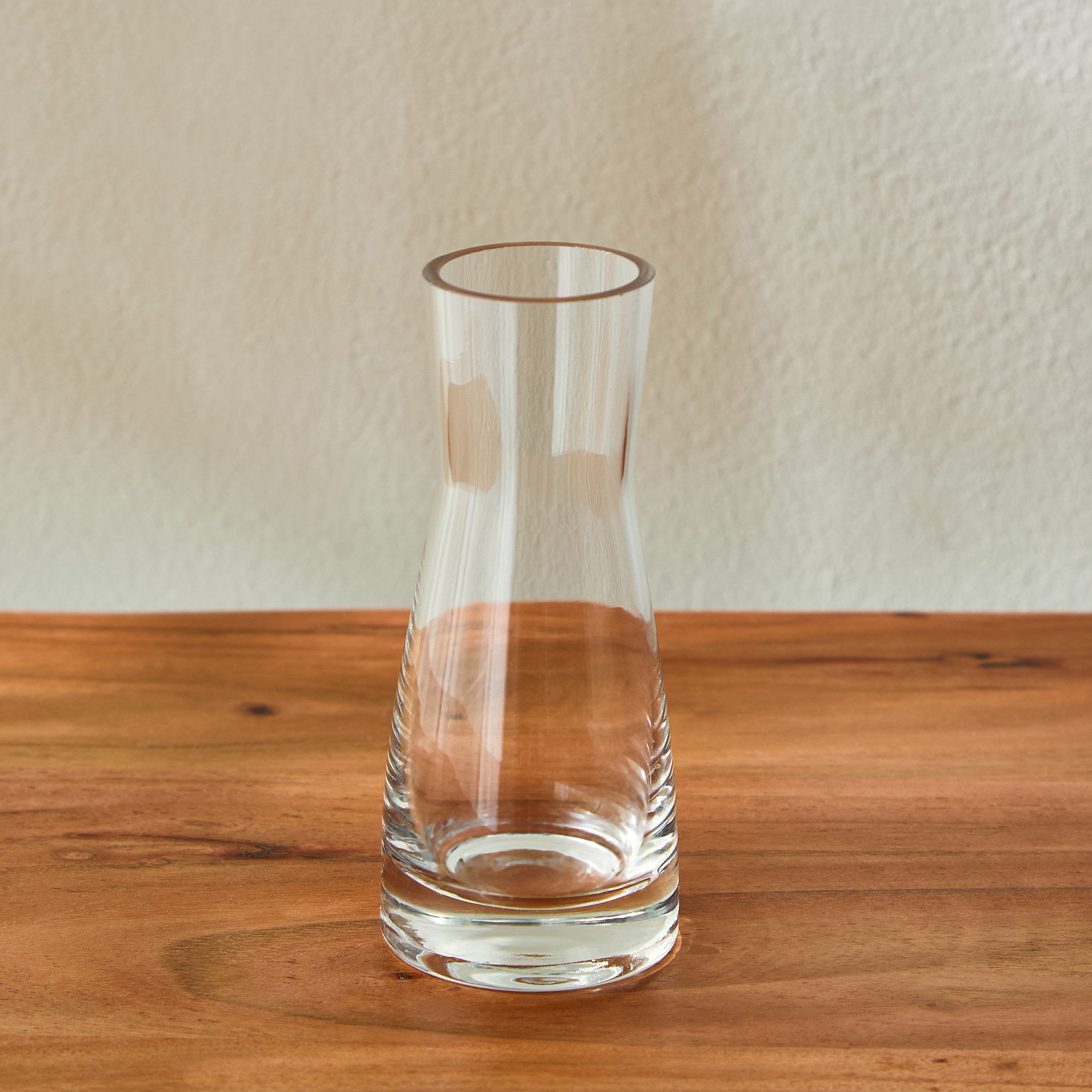 Kler Clear Glass Vase - 6x6x14 cm-hbxhomeware-hbxdecorandfurnishings-image-2