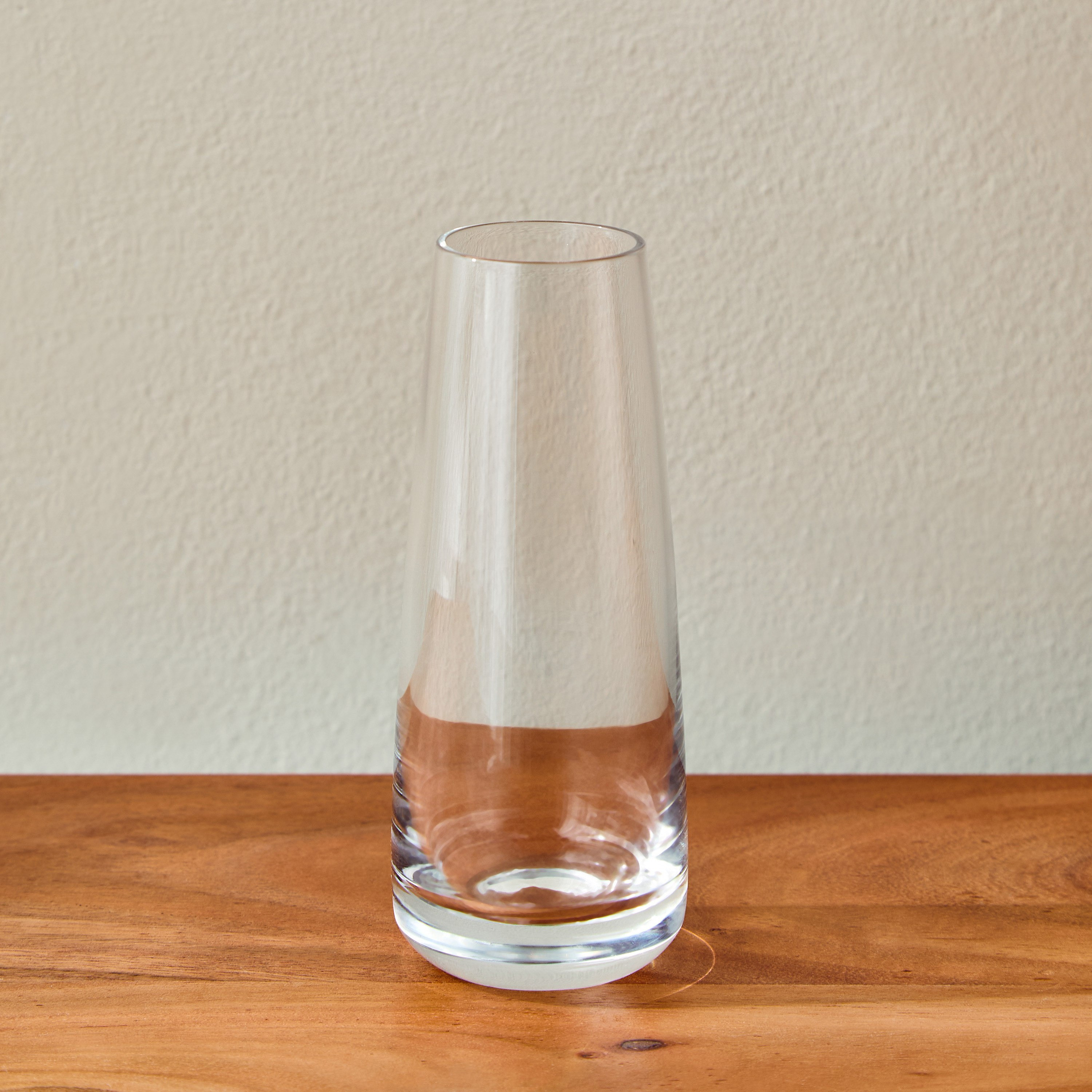 Kler Clear Glass Vase - 6x6x15 cm-hbxbedroom-decorandaccessories-vases-image-2
