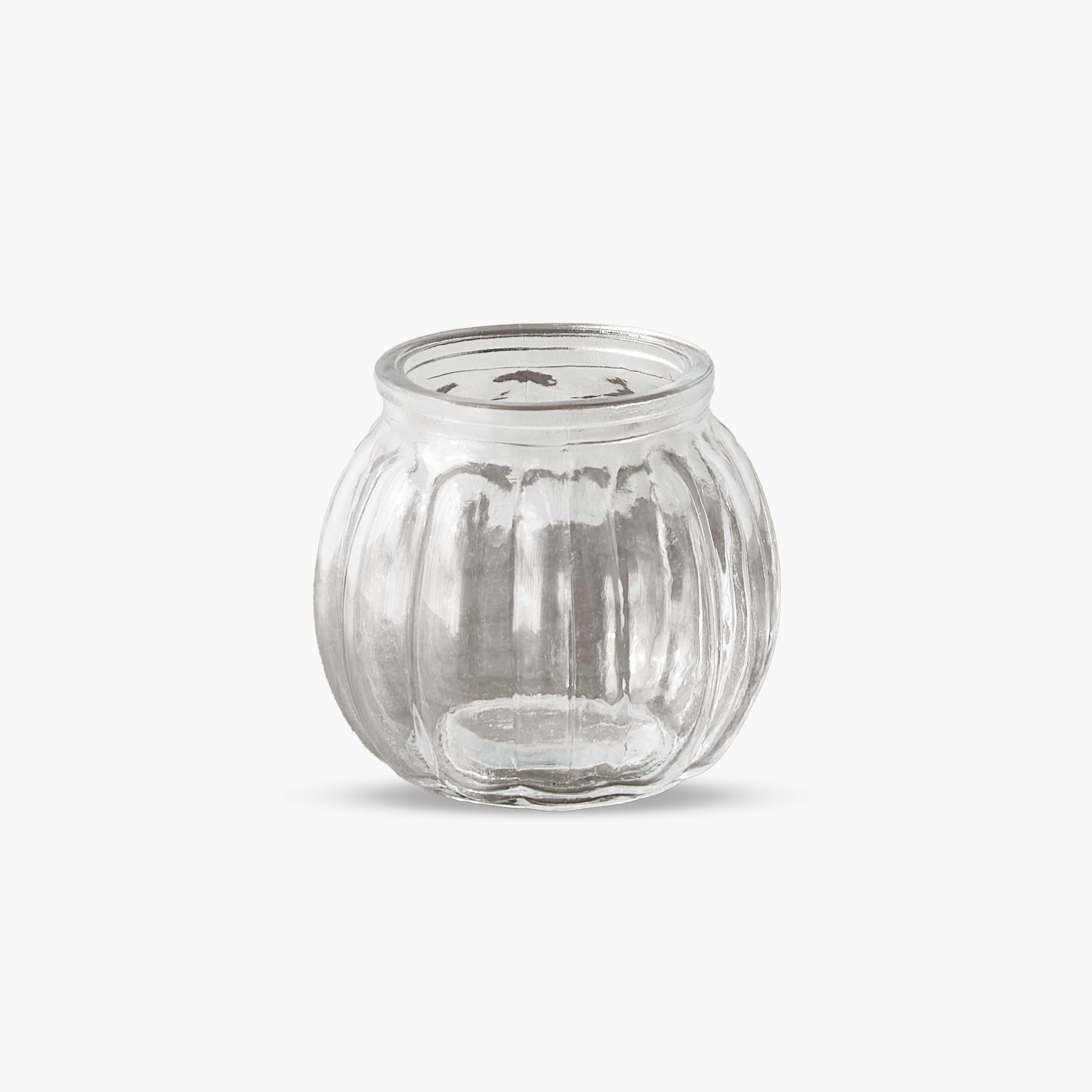 Kler Clear Glass Tealight Holder - 8x8x7 cm-hbxlivingroom-decorandaccessories-candleholders-image-5