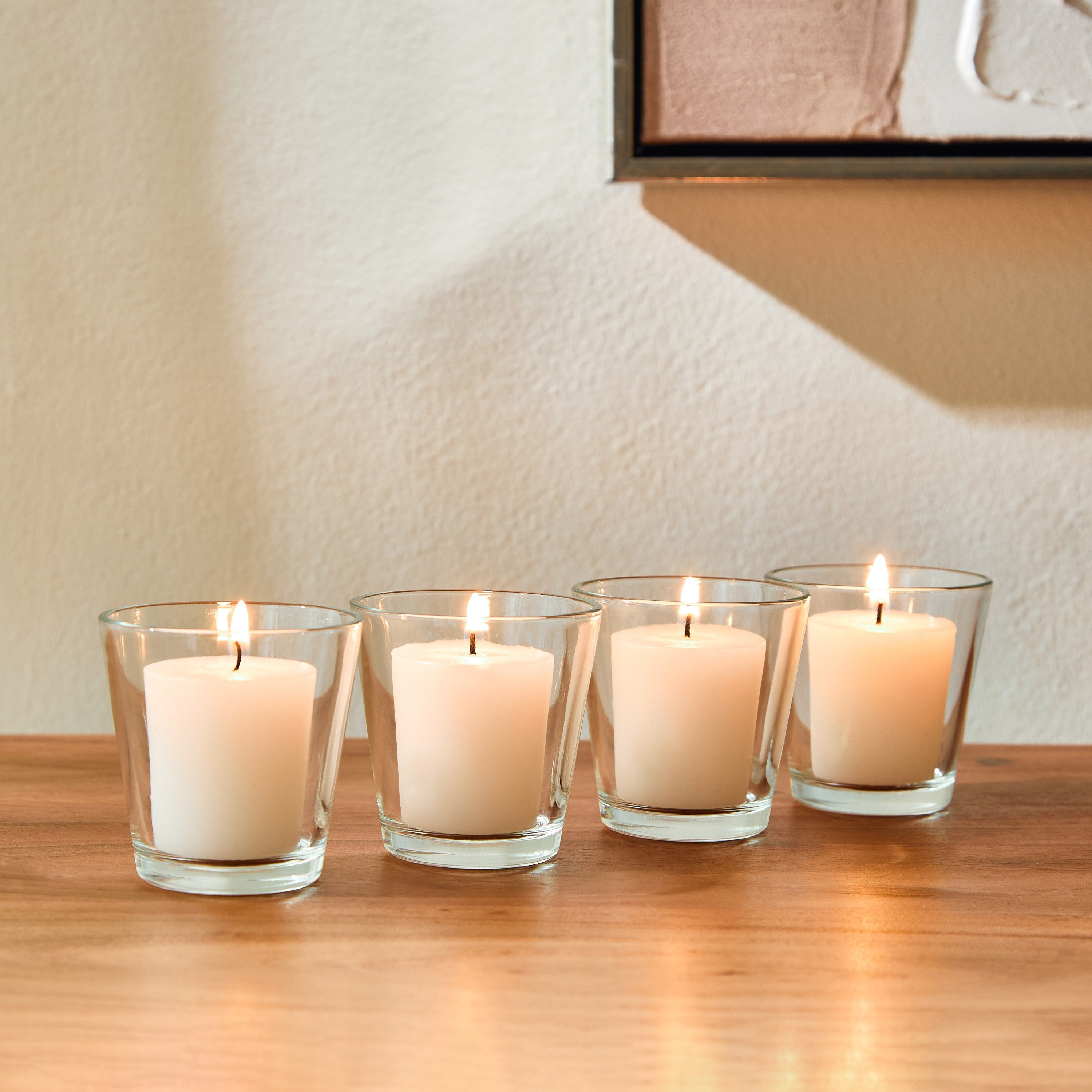 Kler 4-Piece Candleholder Set - 6.5x6.5x6.5 cm-hbxdiningroom-decorandaccessories-candleholders-image-1