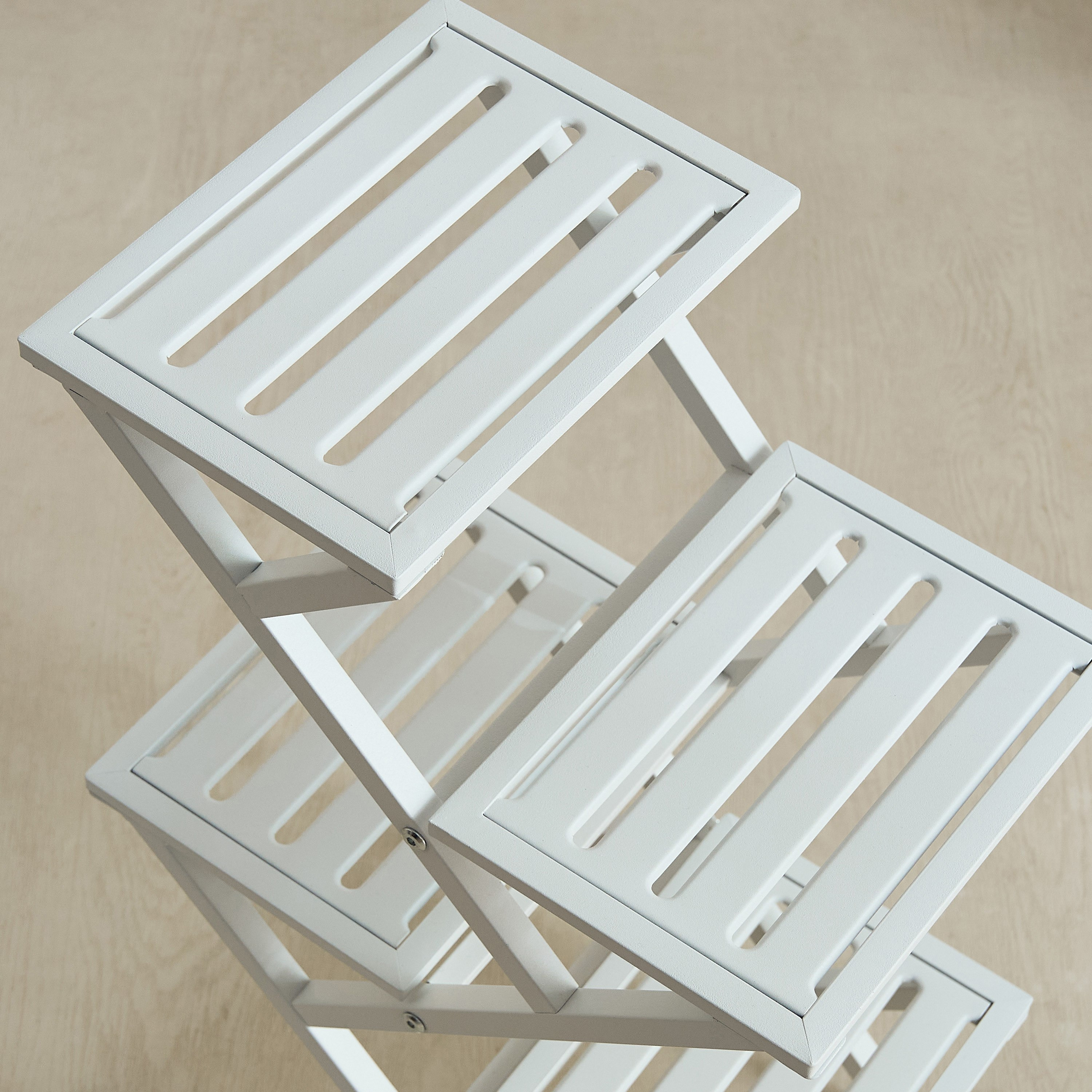 Vista Modern Metal 4-Tier Planter Stand - 37.5x25.5x61.5 cm-PROMO_QA_HB_B1G1_WWS_271025-image-3