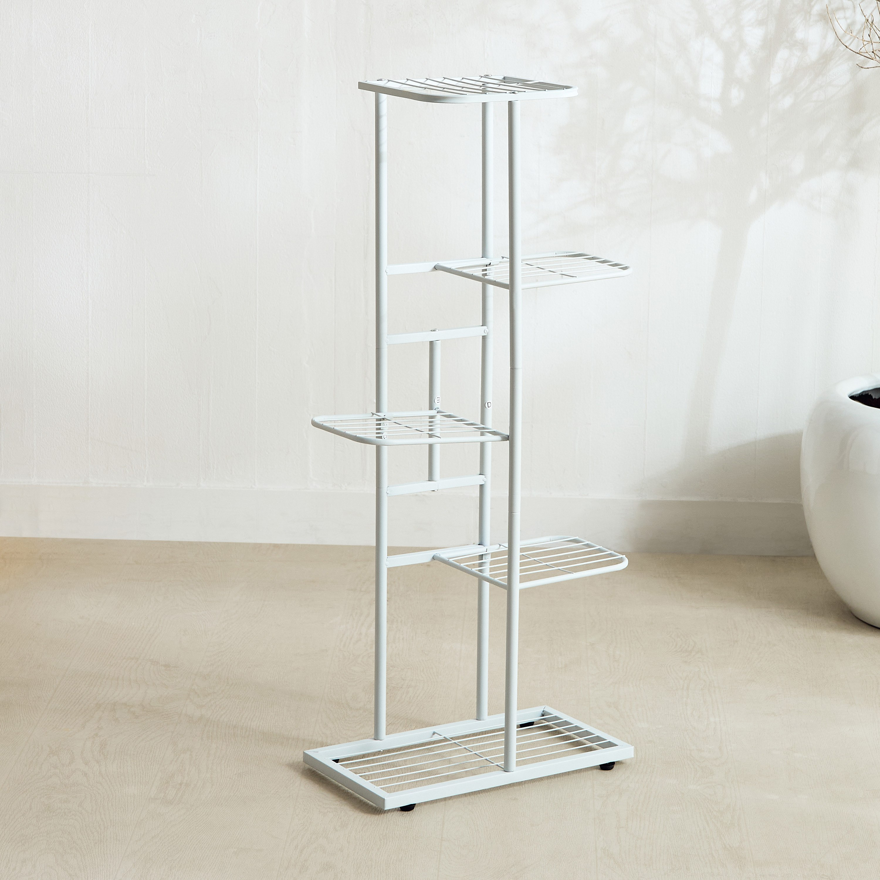 Vista Metal 5-Tier Modern Planter Stand - 44.5x22x96 cm-hbxlivingroom-decorandaccessories-plantersandurns-image-2