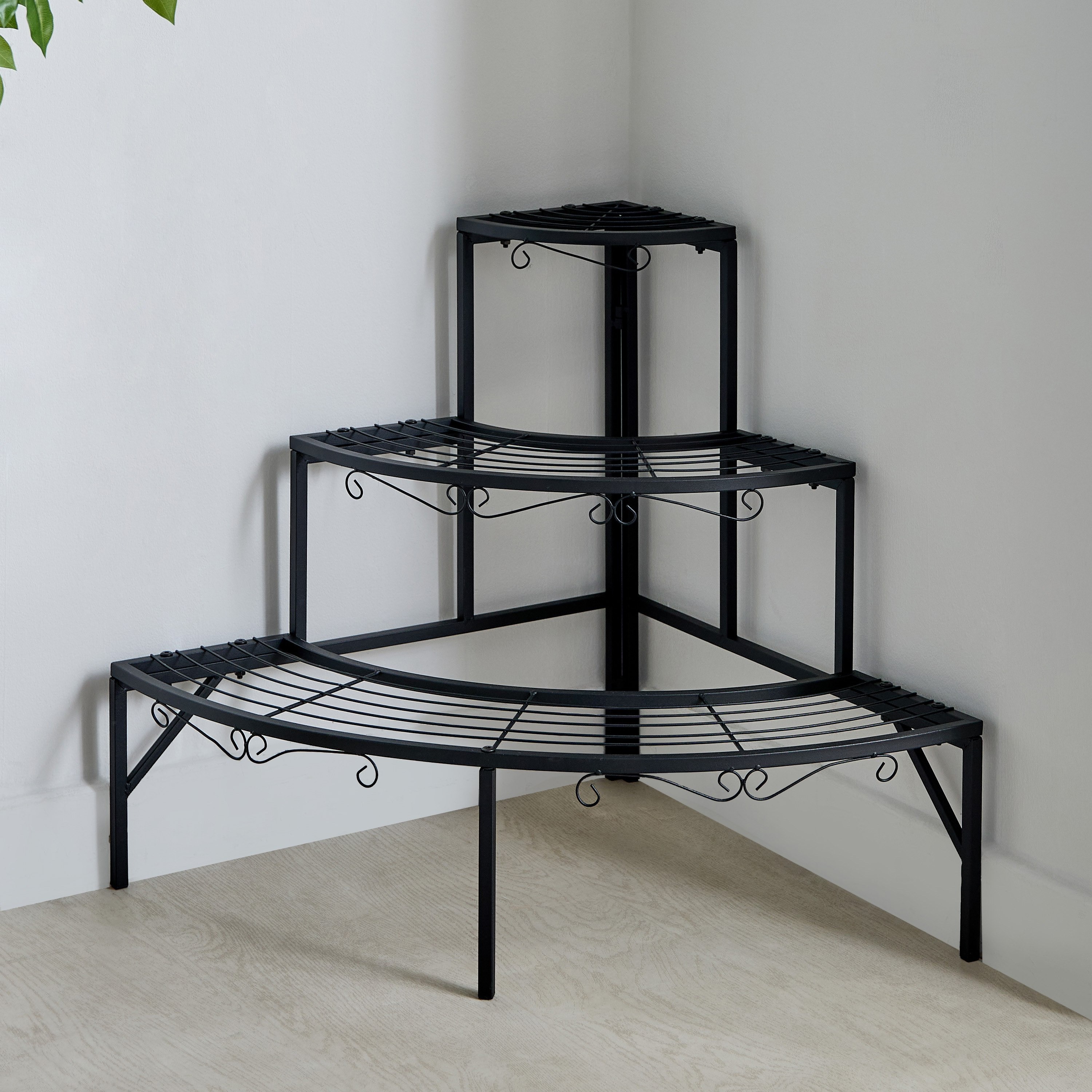 Vista Metal Round Staircase Style Planter Stand - 83.5x60.5x60.5cm-PROMO_HB_AE_B1G1_250925-image-2