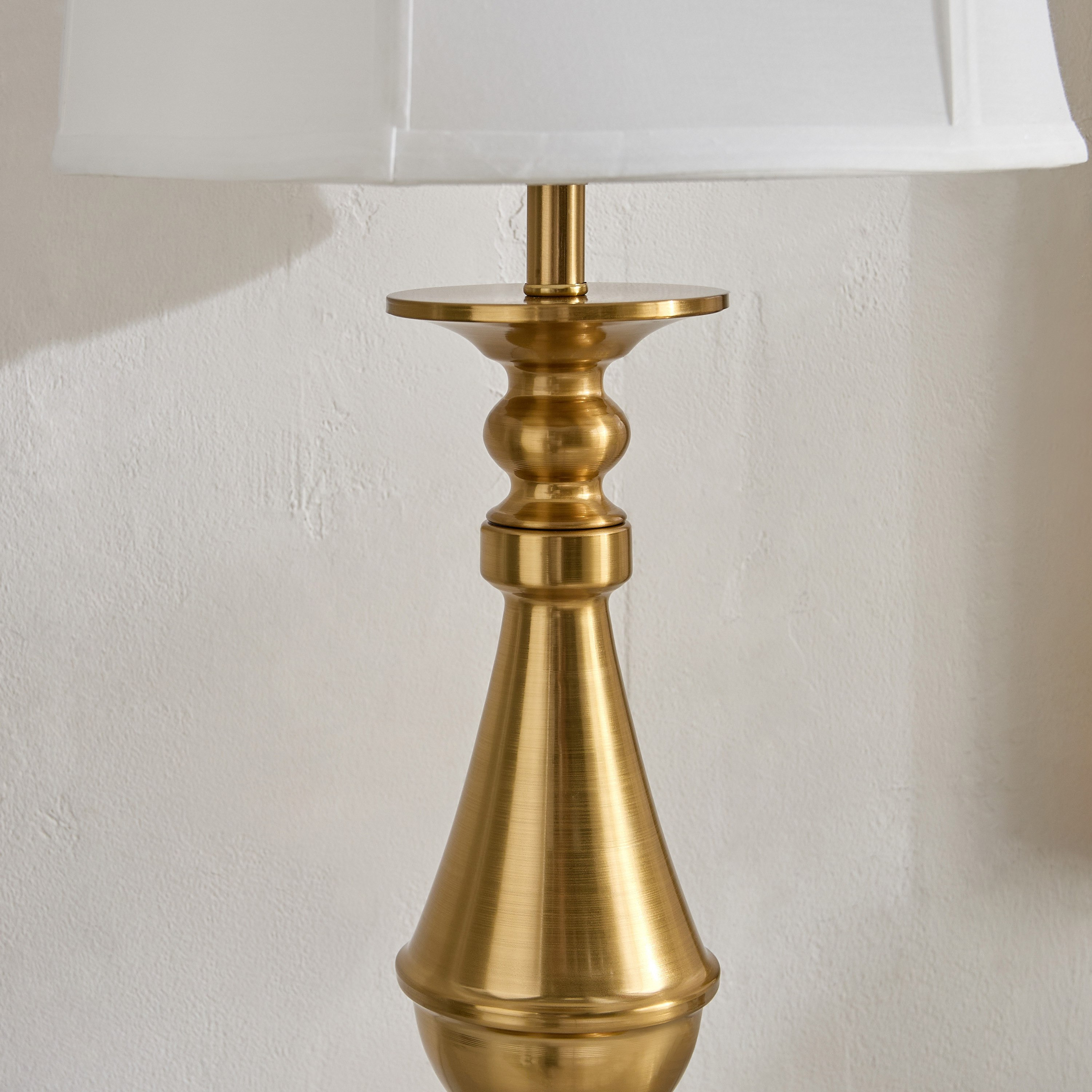 Glen Mallory Metal Table Lamp with Handmade Shade - 33x71 cm-hbxlivingroom-lighting-tablelamps-image-3