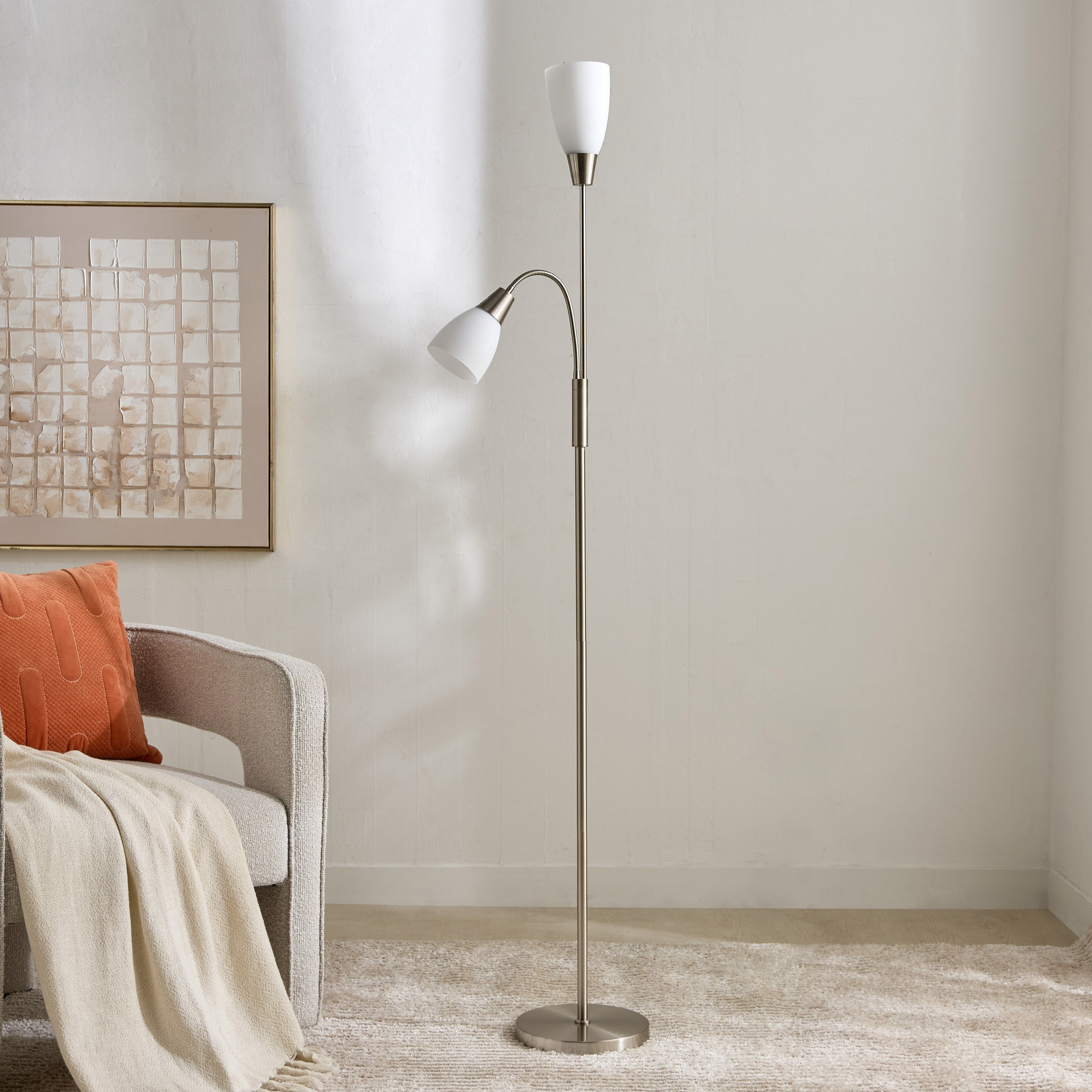 Deme Sol Metal Mother and Daughter Uplighter - 175 cm-hbxhomeware-hbxdecorandfurnishings-image-1
