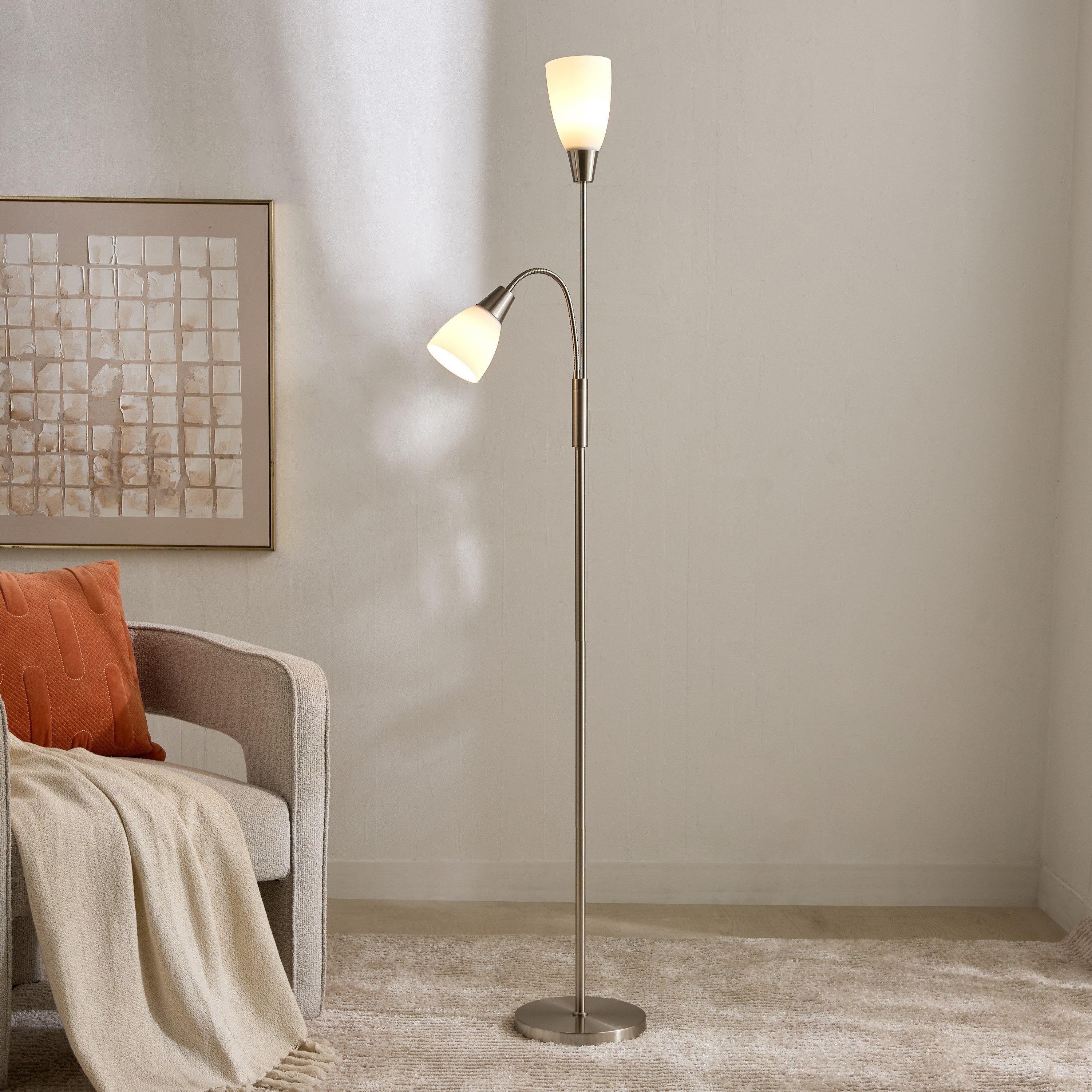 Deme Sol Metal Mother and Daughter Uplighter - 175 cm-hbxhomeware-hbxdecorandfurnishings-image-2