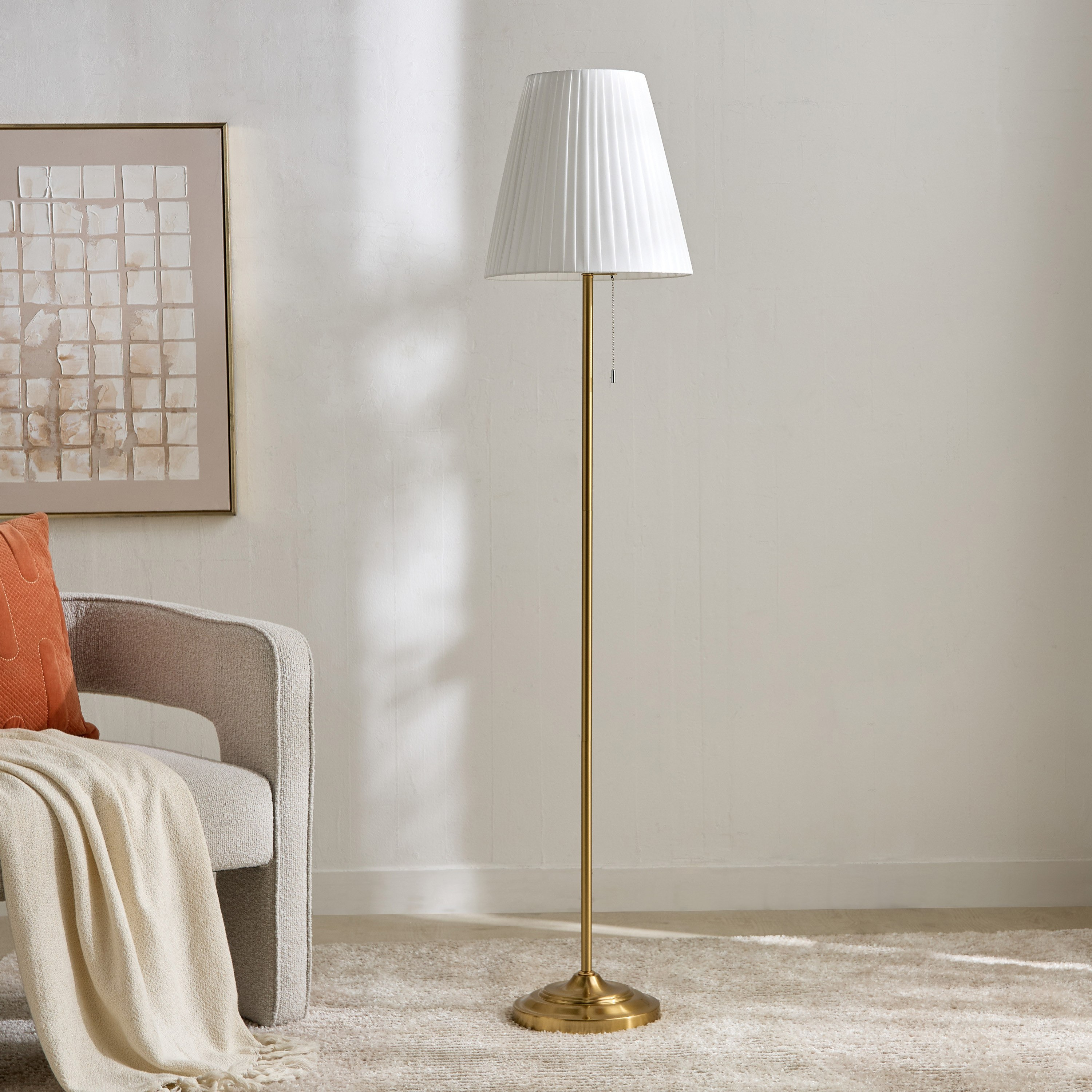 Deme Lynee Metal Floor Lamp - 155 cm-hbxhomeware-hbxdecorandfurnishings-image-1