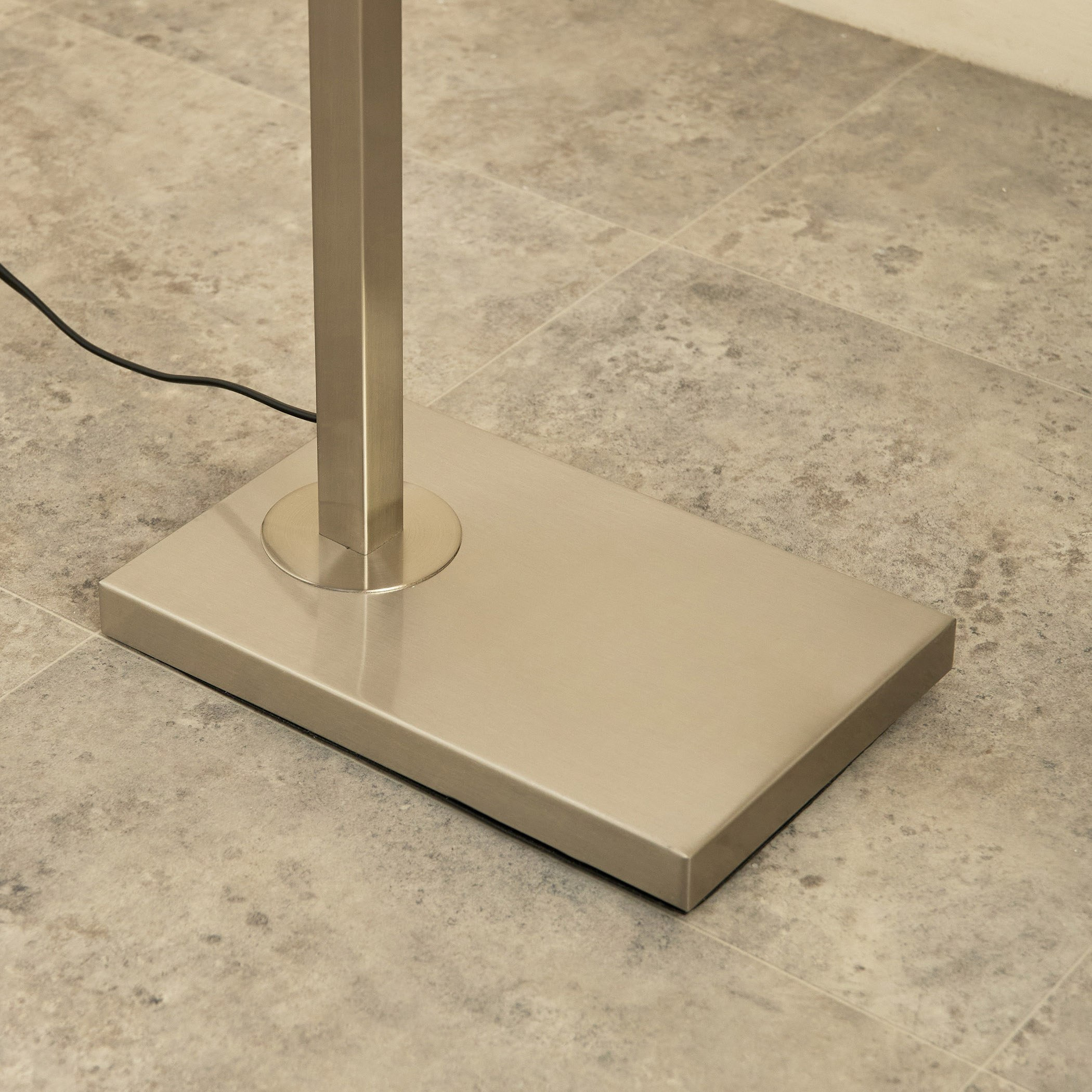 Deme Tiv Metal E27 Floor Lamp with Linen Shade - 162 cm-hbxhomeware-hbxdecorandfurnishings-image-8