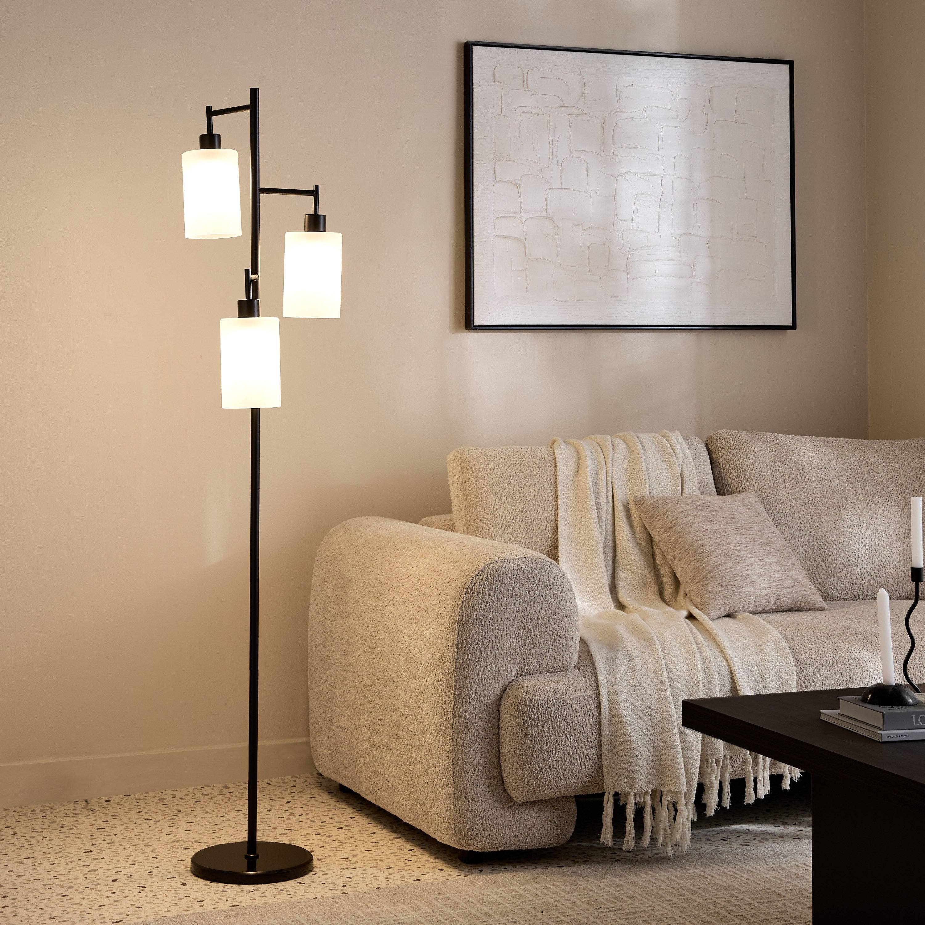 Haskett Gleam Metal Floor Lamp with 3-Glass Shade -165 cm-PROMO_HB_AE_B1G1_250925-image-5