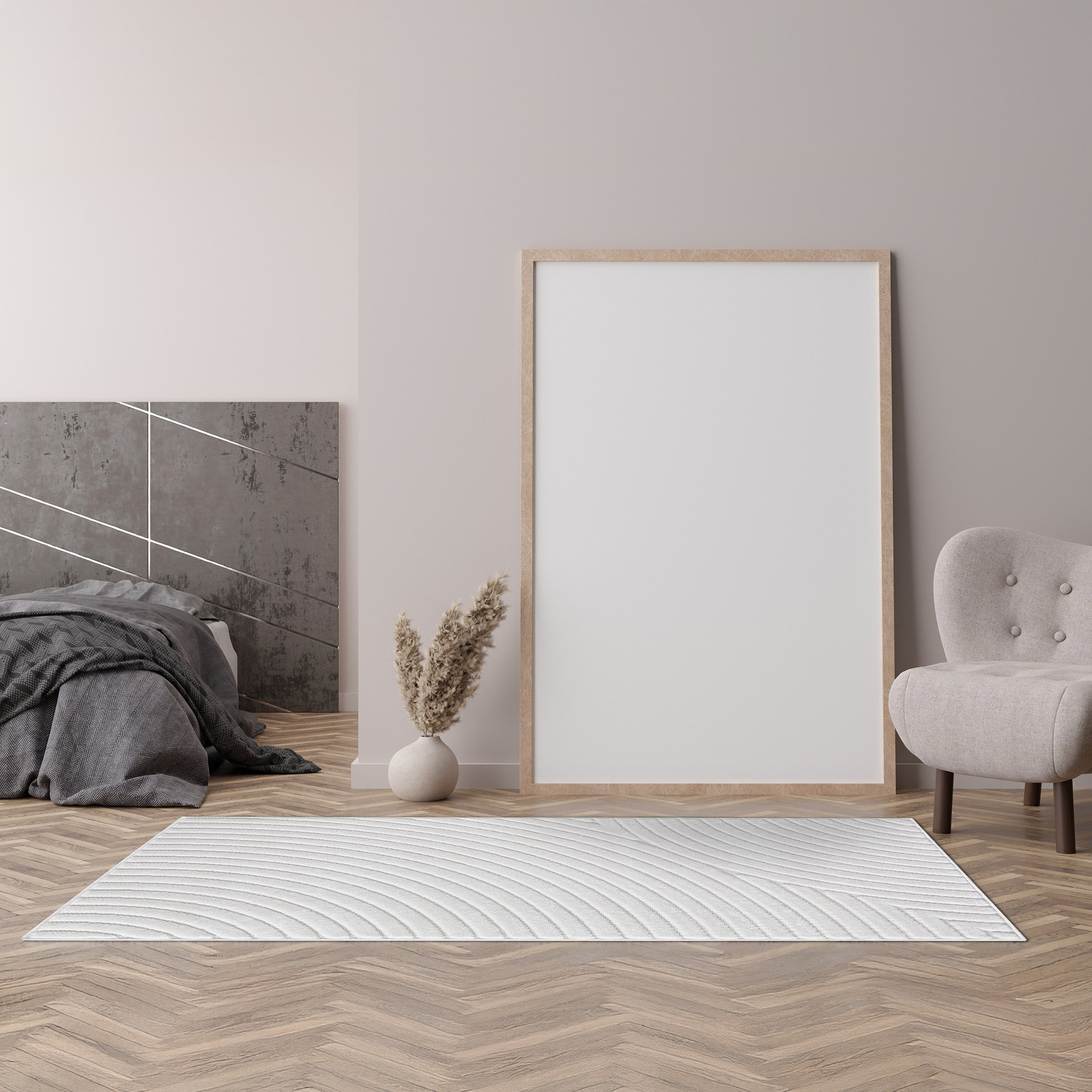 Gleem Alwan Anti-Skid Polypropylene Rug - 250x350 cm-hbxdecorandfurnishings-floorcoverings-rugs-image-6