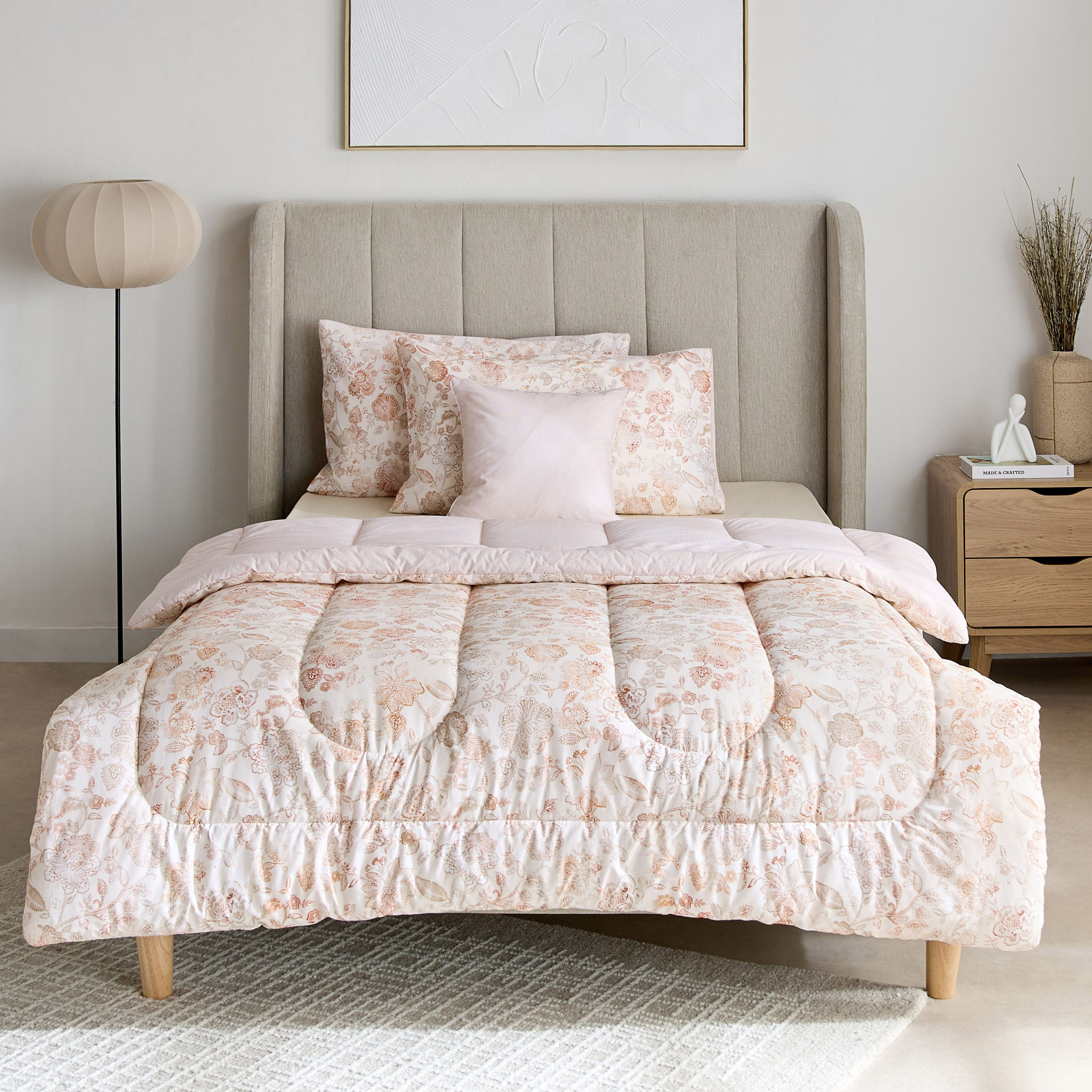 طقم لحاف توين قطن بطبعات 5 قطع فلورسي من ماديسون - 160x220 سم-hbxhomeware-hbxbedroom-image-3