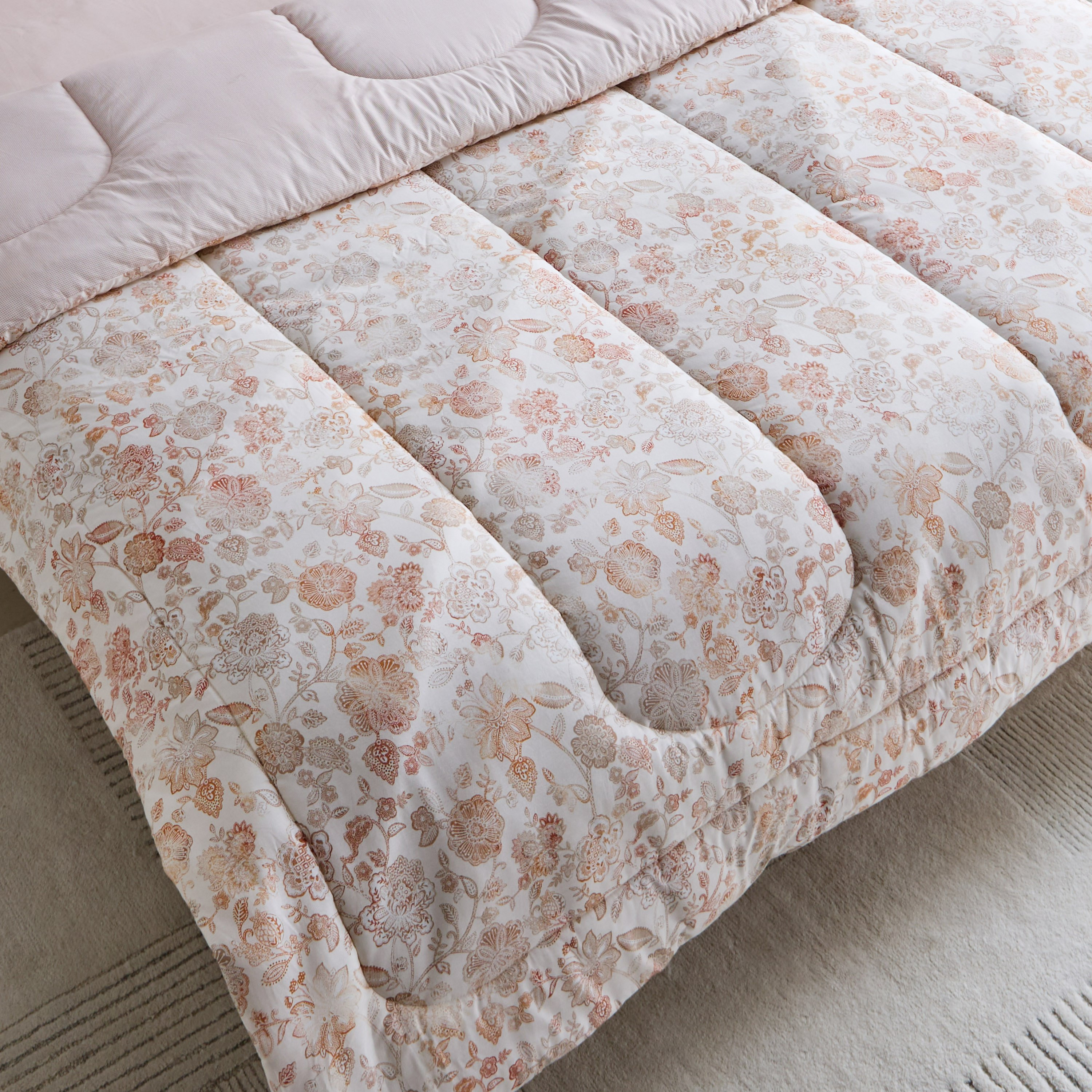 طقم لحاف كينج قطن بطبعات 7 قطع من ماديسون فلورسي- 220x240 سم-hbxhomeware-hbxbedroom-image-5