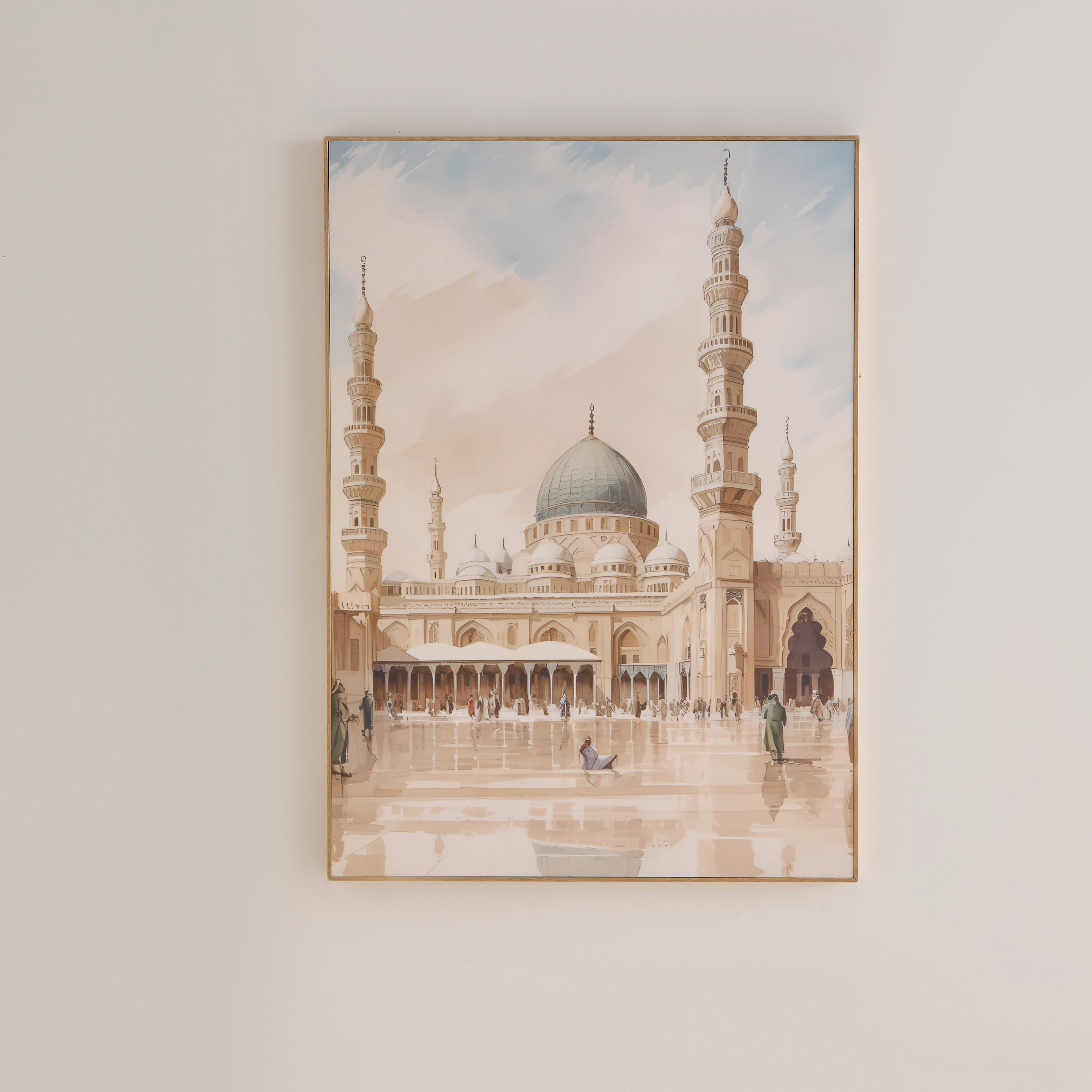 زينة حائط بتصميم المدينة وتشطيب لامع سمرا من إقرأ-hbxhomeware-hbxdecorandfurnishings-image-2