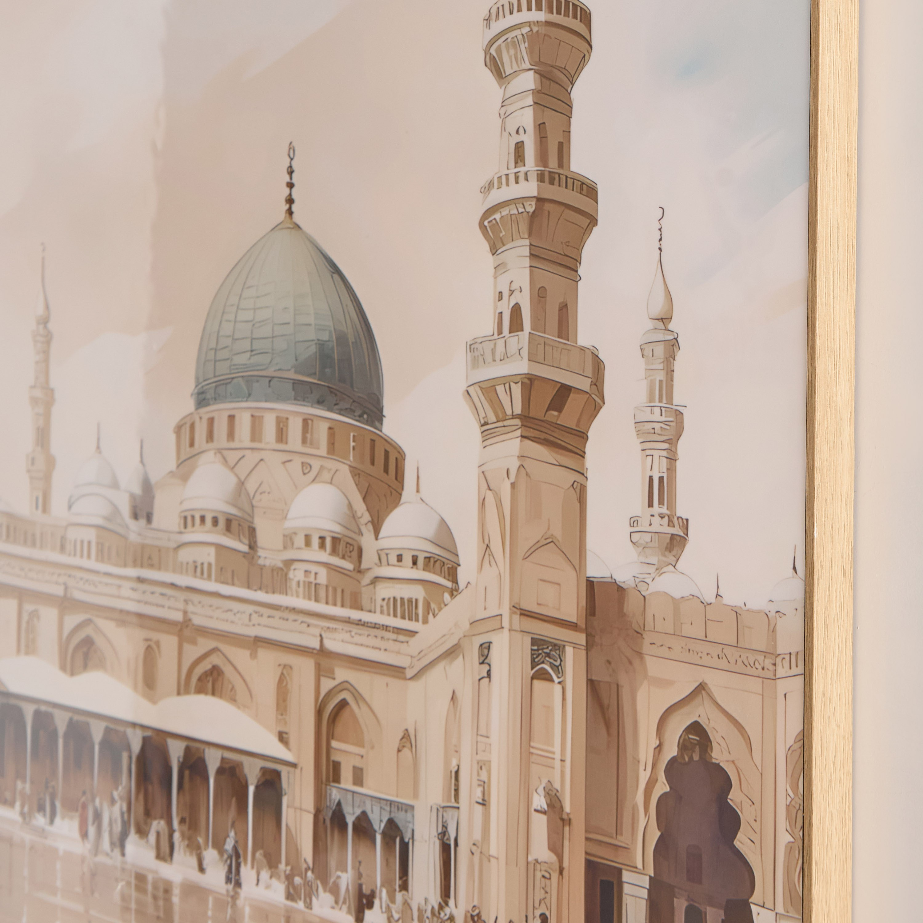 زينة حائط بتصميم المدينة وتشطيب لامع سمرا من إقرأ-hbxhomeware-hbxdecorandfurnishings-image-3