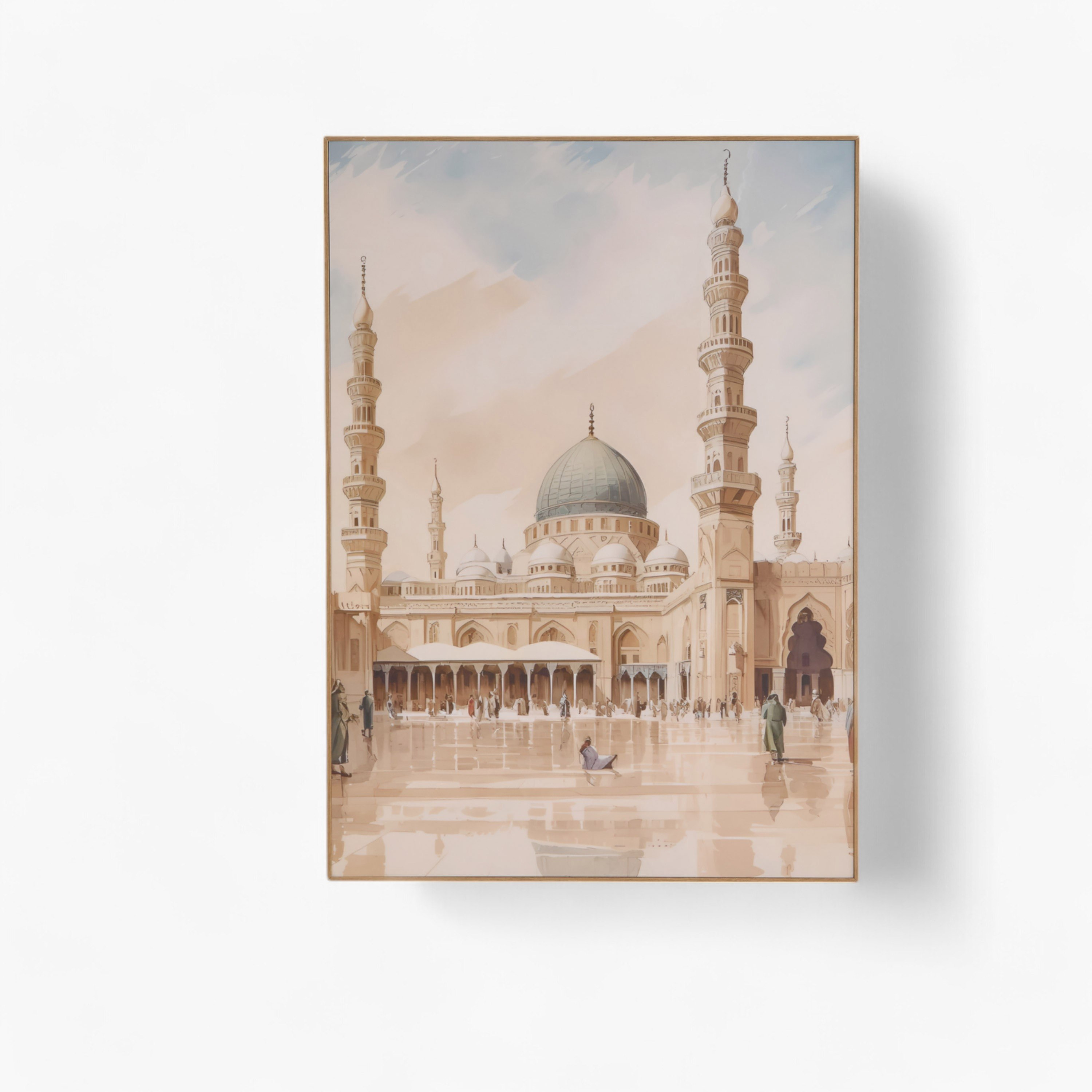 زينة حائط بتصميم المدينة وتشطيب لامع سمرا من إقرأ-hbxhomeware-hbxdecorandfurnishings-image-5
