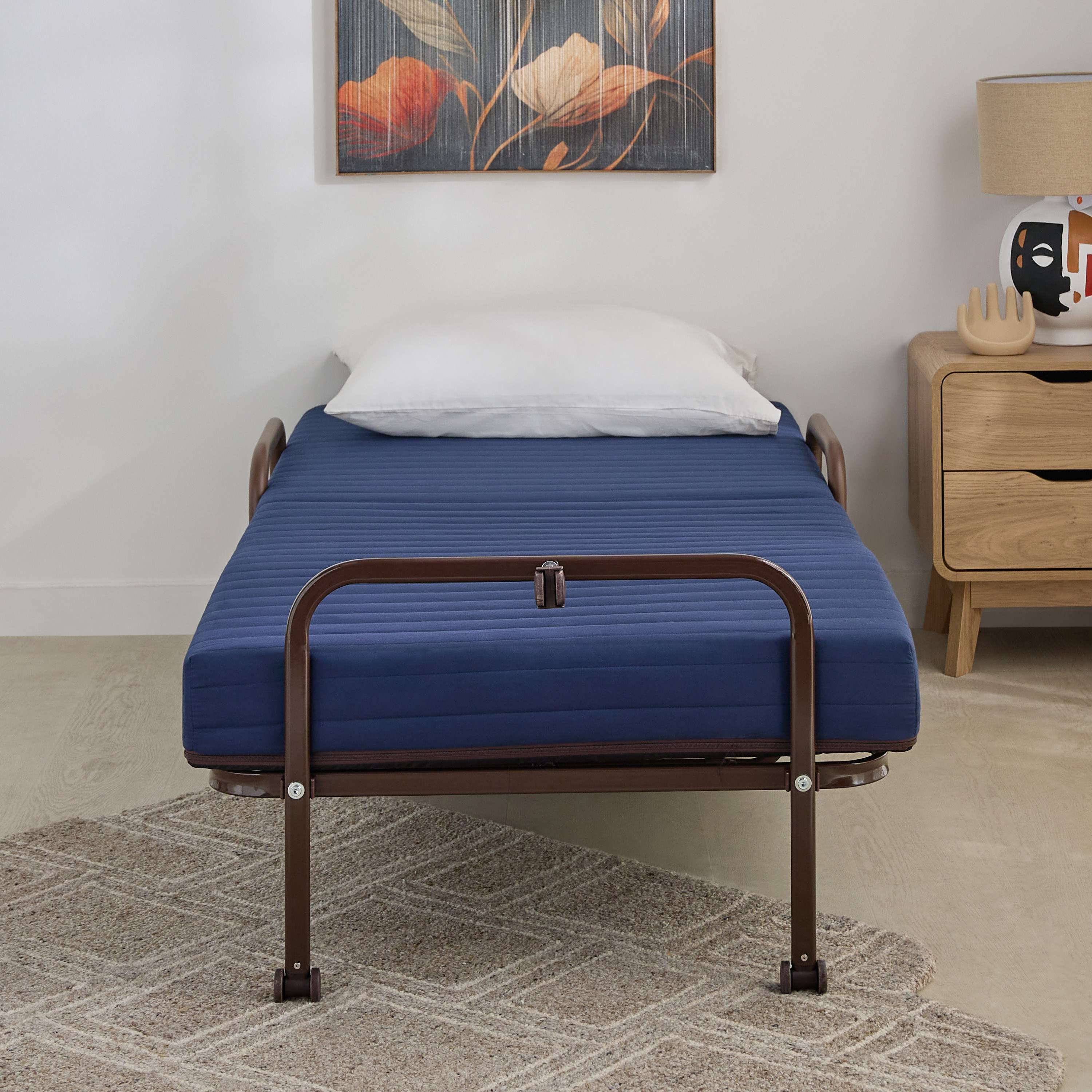 سرير فردي قابل للطي والتعديل بمرتبة ميموري فوم - برانسون من موڤو - 90x190 سم-hbxfurniture-bedsandbedsets-daybeds-image-3