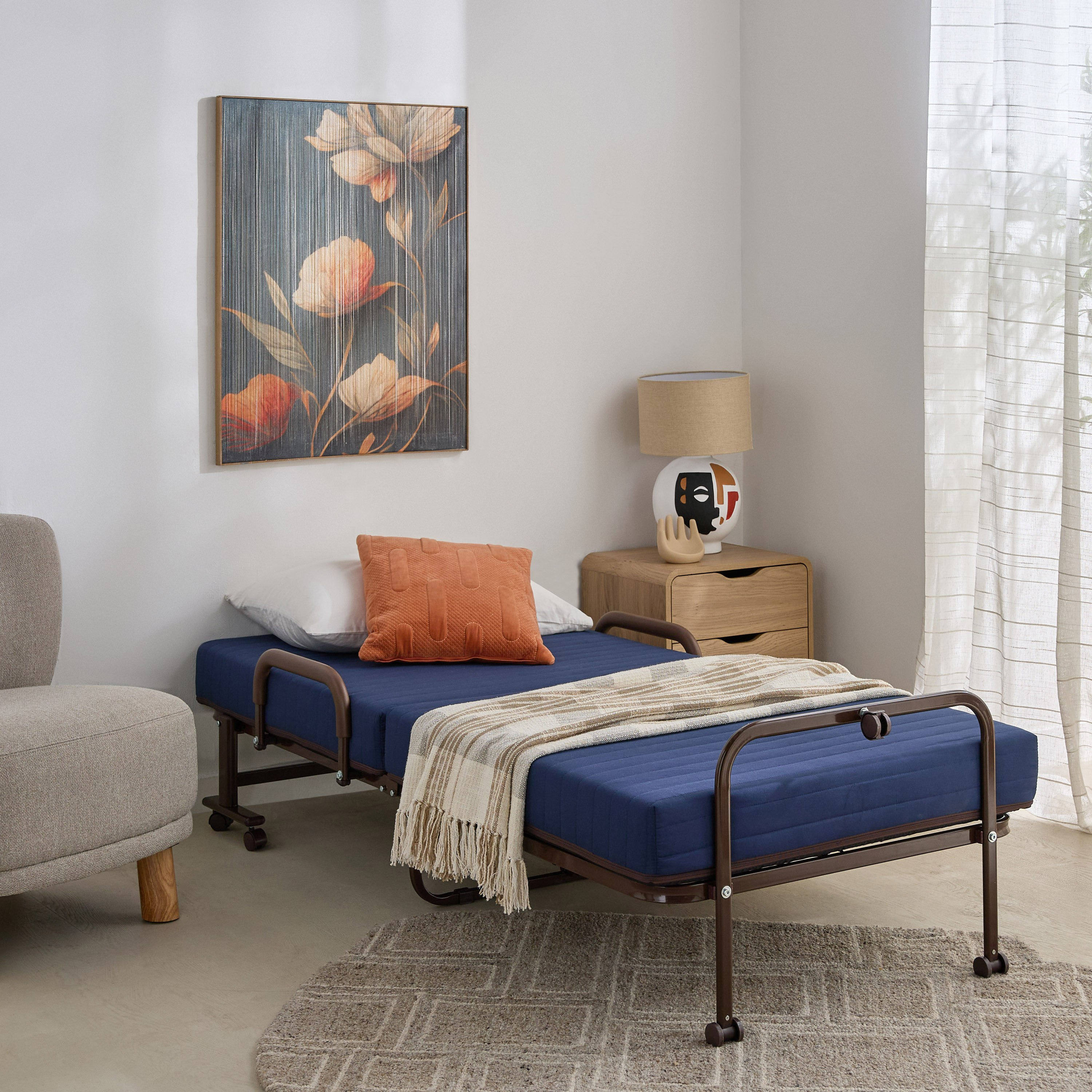 سرير فردي قابل للطي والتعديل بمرتبة ميموري فوم - برانسون من موڤو - 90x190 سم-hbxfurniture-bedsandbedsets-daybeds-image-11