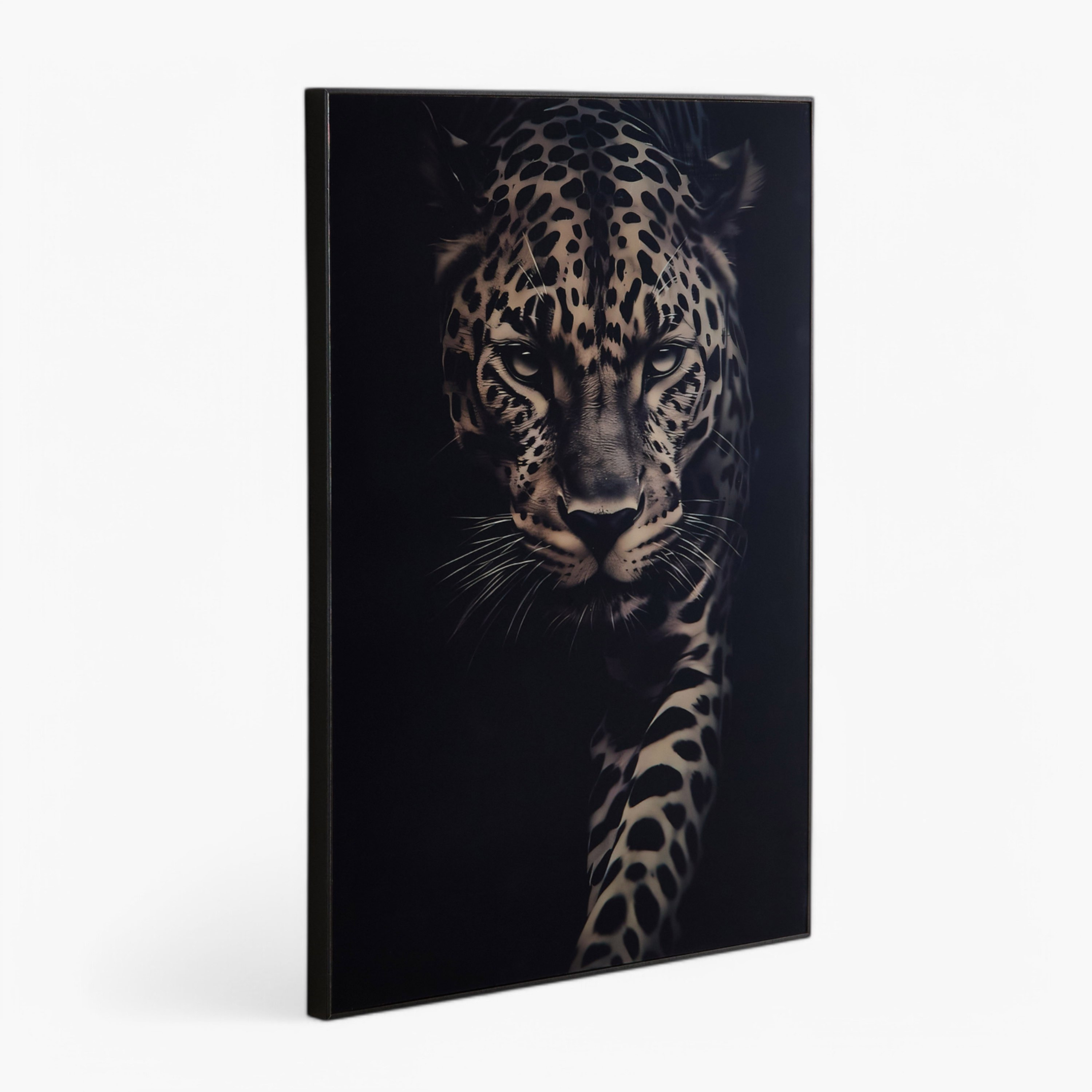 لوحة فهد مؤطرة من فوسيل - 50x70x2.5 سم-PROMO_HB_AE_B1G1_250925-image-6