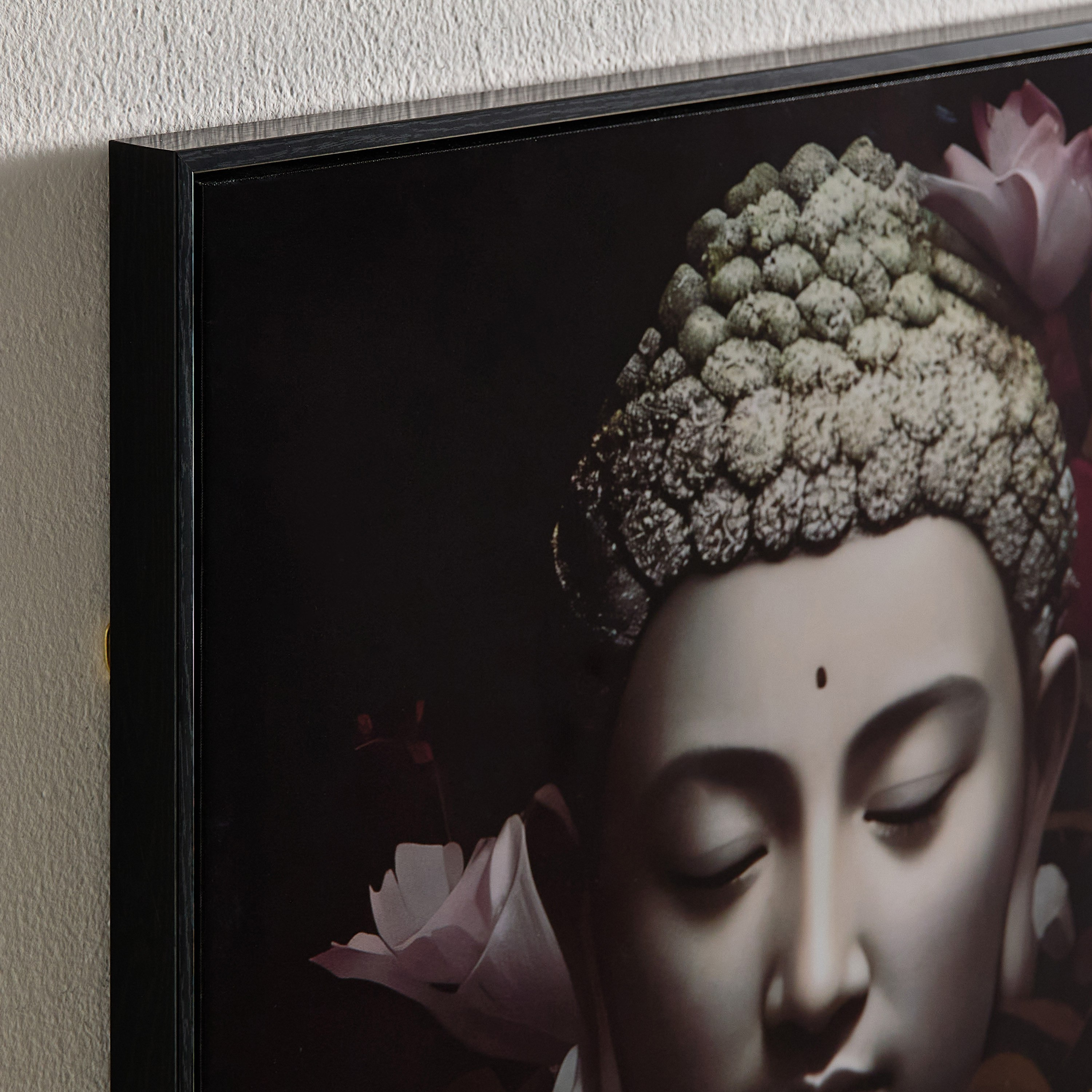 زينة مؤطرة لبوذا من فوسيل - 50x70x2.5 سم-hbxhomeware-hbxdecorandfurnishings-image-4