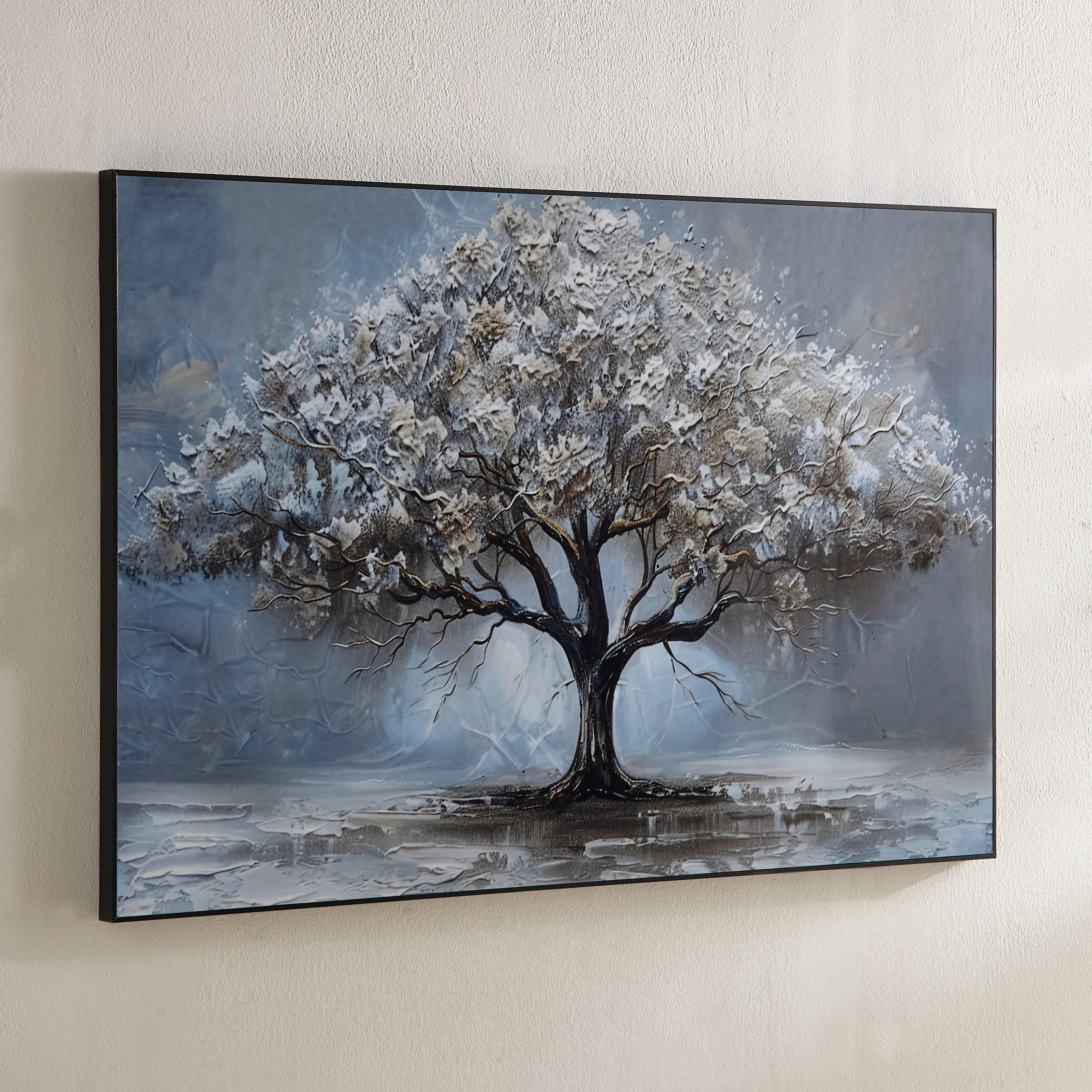 .زينة حائط مؤطرة شجرة بسطح إيه بي إس عالي اللمعان من فوسيل - 60x90x2.5 سم-PROMO_HB_AE_B1G1_250925-image-1