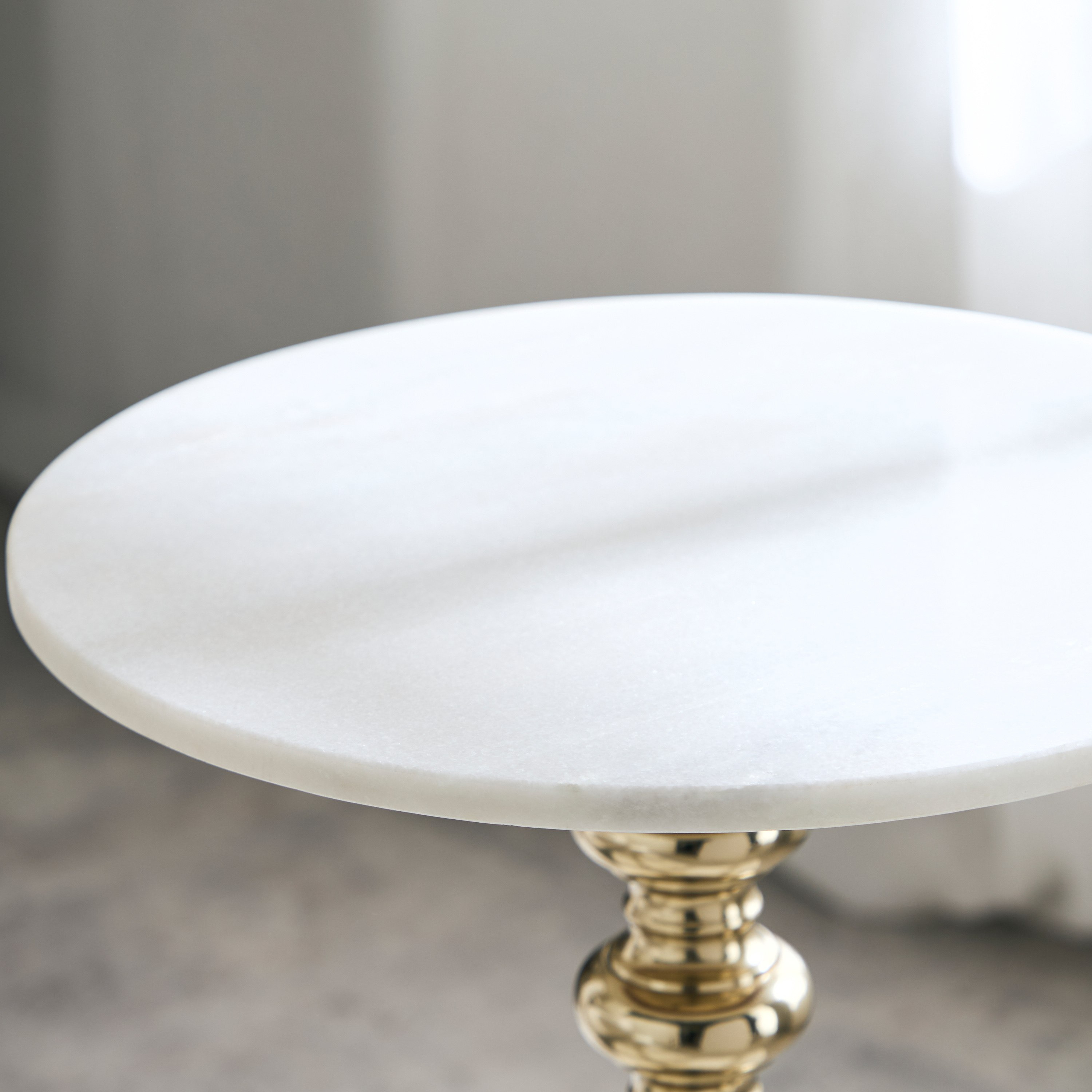Cavon Charles Genuine Marble Top Accent Table-hbxfurniture-livingroom-endtables-image-3
