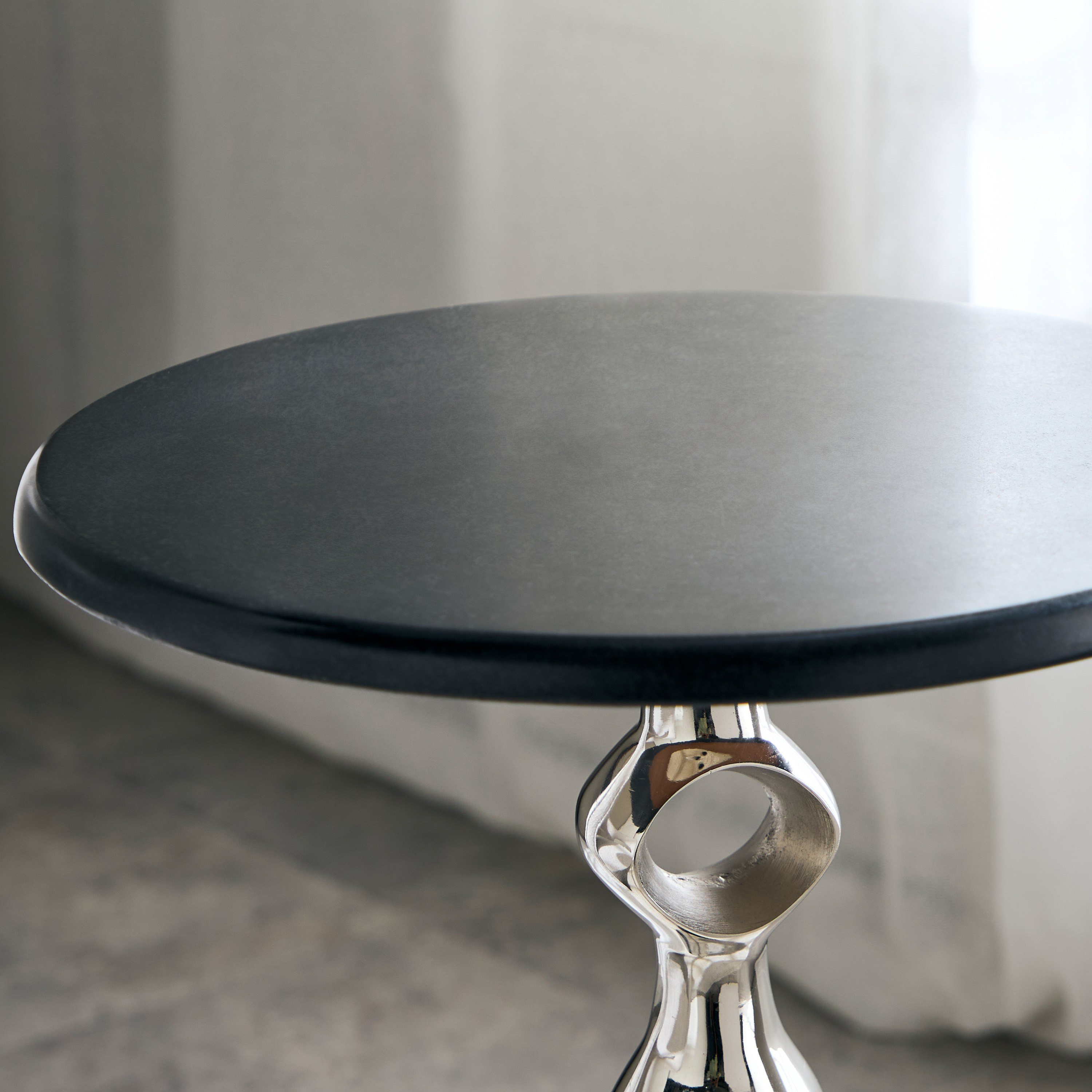 Cavon Archie Genuine Marble Top Accent Table-hbxfurniture-livingroom-endtables-image-3