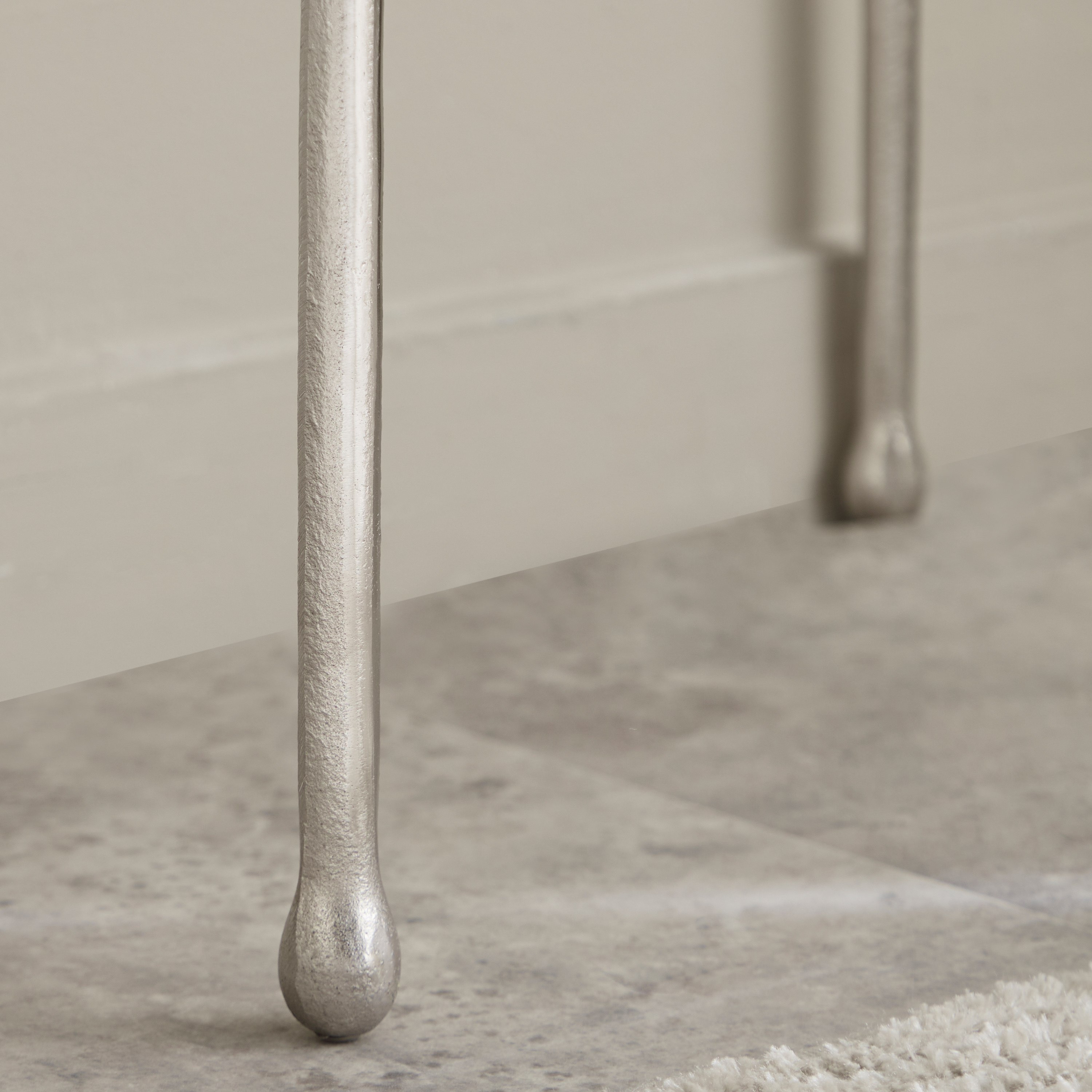 Vendra Sheroid Aluminium Casted Console Table-hbxfurniture-tablesandstands-consoletables-image-4