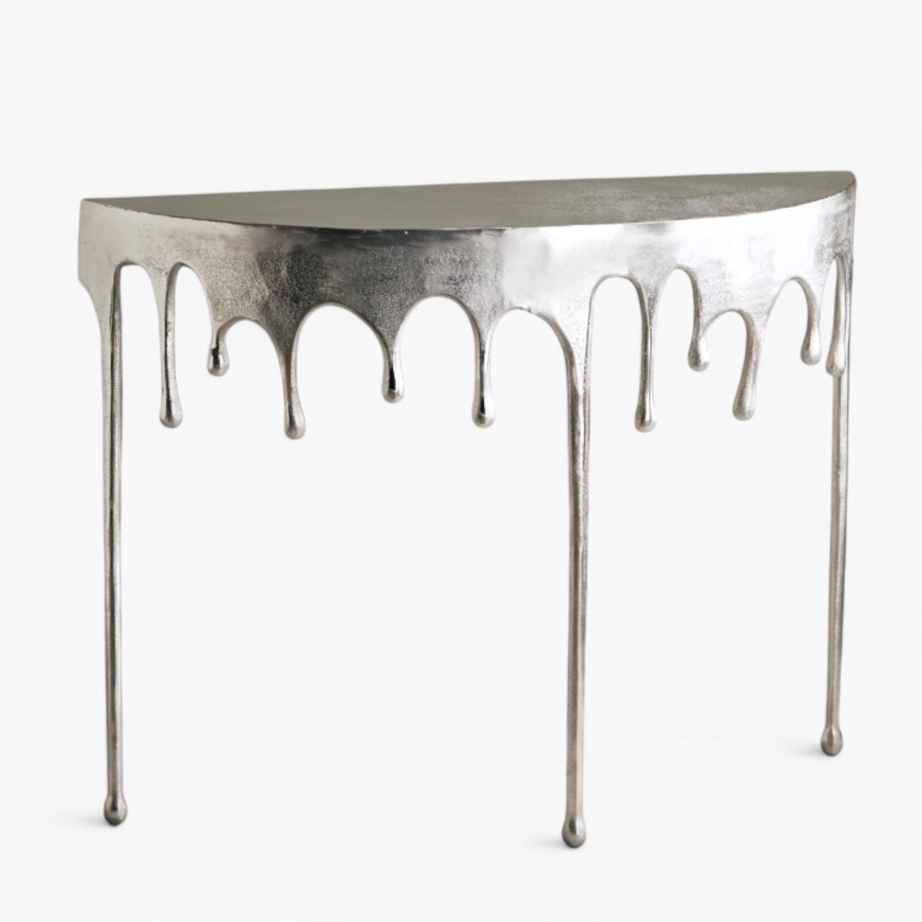 Vendra Sheroid Aluminium Casted Console Table-hbxfurniture-tablesandstands-consoletables-image-6
