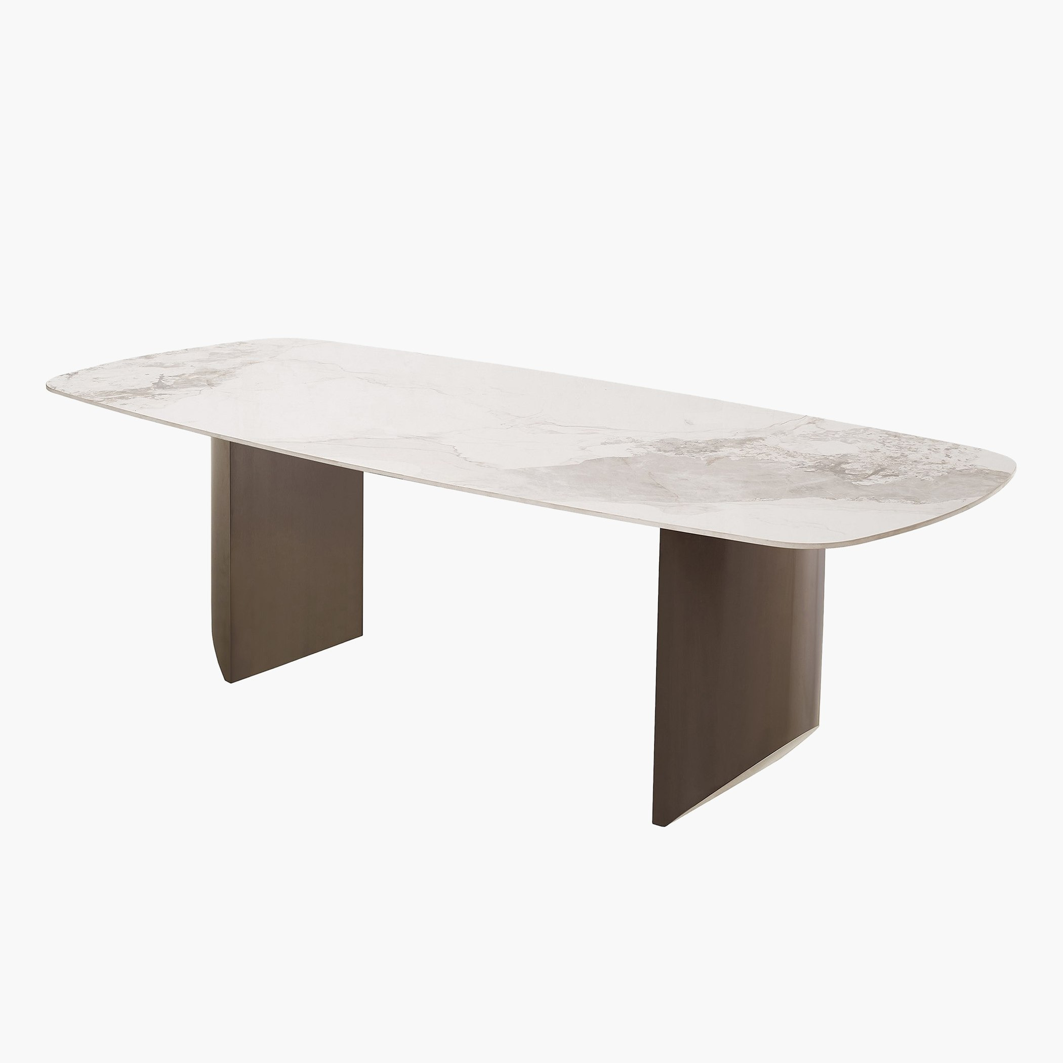 طاولة سفرة 8 مقاعد من الحجر الملبد نكست من لينتون-hbxfurniture-diningtablesandsets-diningsets-eightseater-image-3