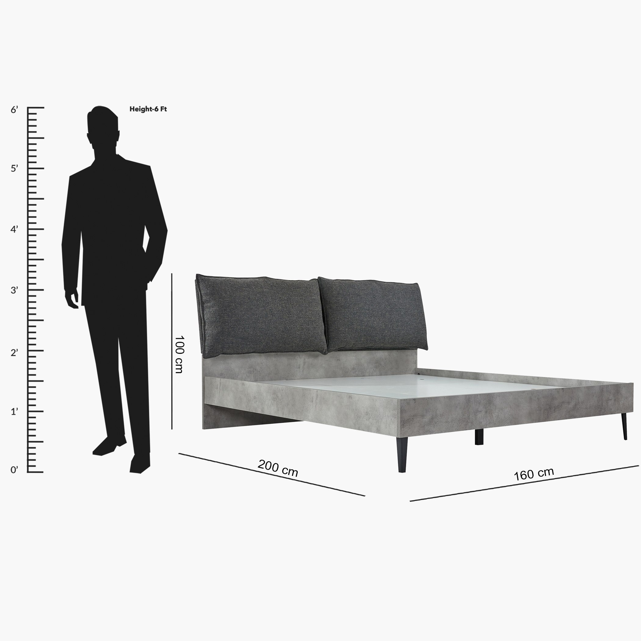 طقم غرفة نوم كوين 5 قطع - لاتفيا من موڤو  - 160x200 سم -hbxfurniture-bedsandbedsets-bedroomsets-queen-image-17