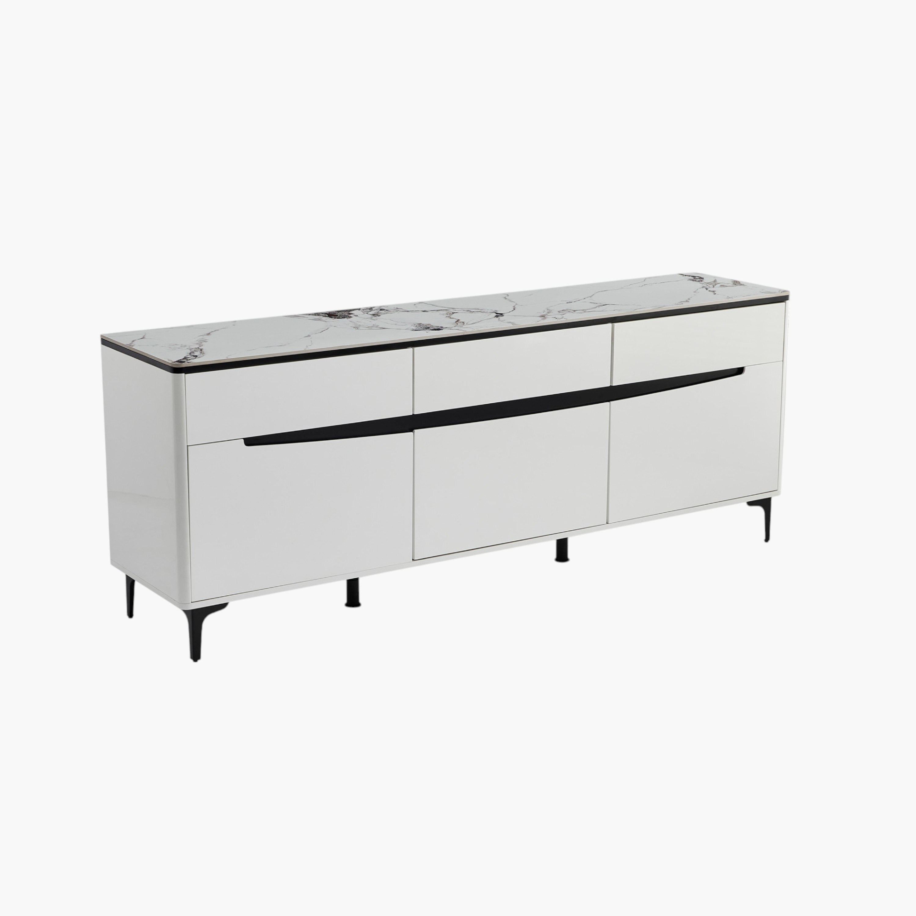Brendon 2 Meter Large Sintered Stone Top Sideboard with 3 Doors and 3 Drawers-hbxfurniture-diningroom-buffetsandsideboards-image-7