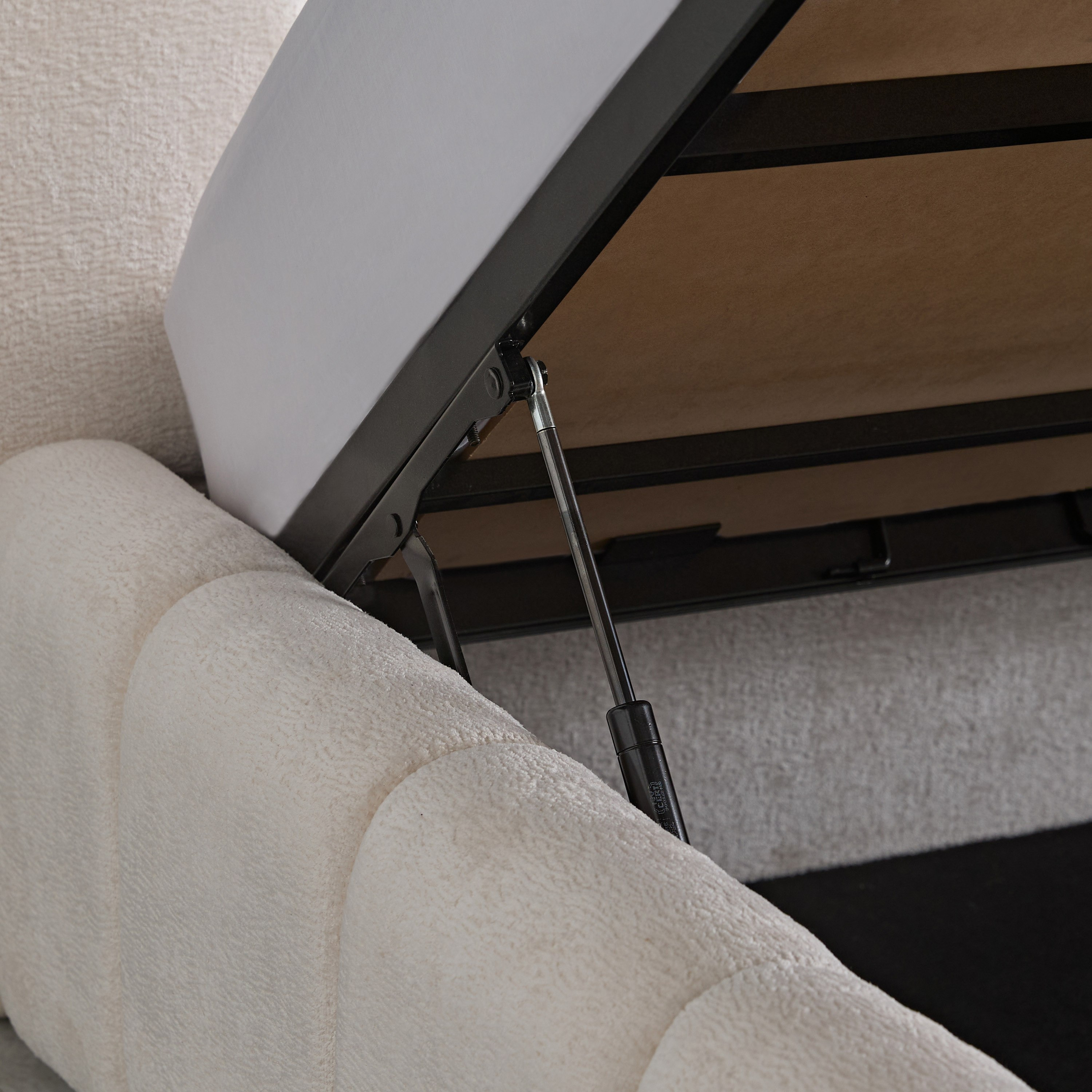 Movo Arcadia Hydraulic Storage Upholstered Super King Bed - 200x200 cm-hbxbedroom-bedsandbedsets-beds-superking-image-6
