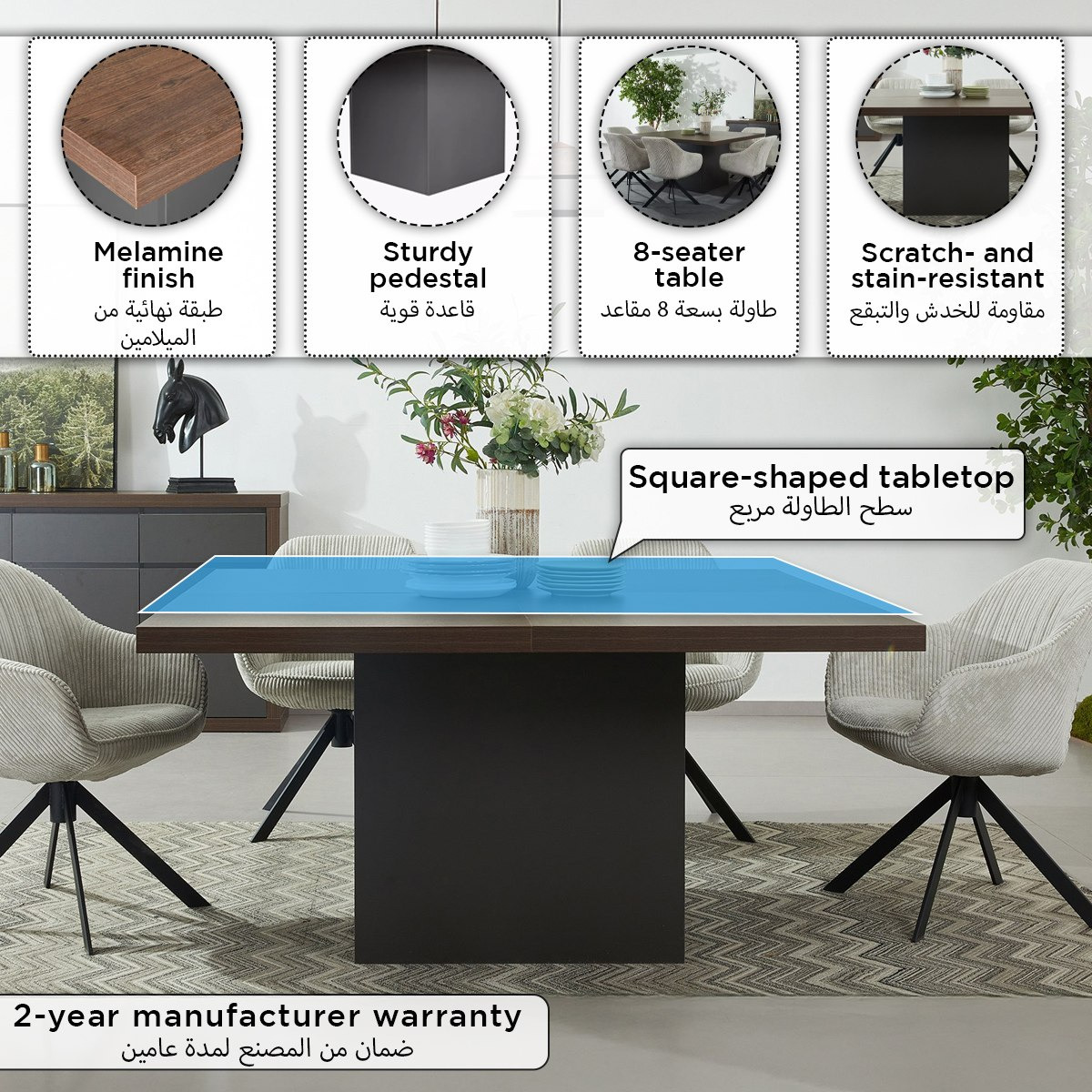 Winchester 8-Seater Square Dining Table-hbxfurniture-diningroom-diningtables-eightseater-image-4